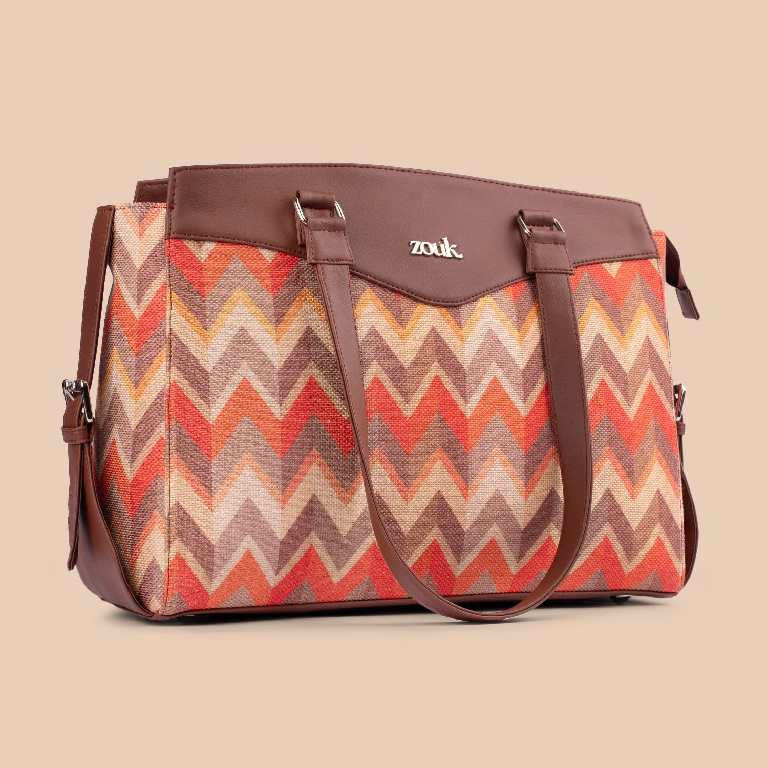 Tidal Wave Women's Work Bag Brown