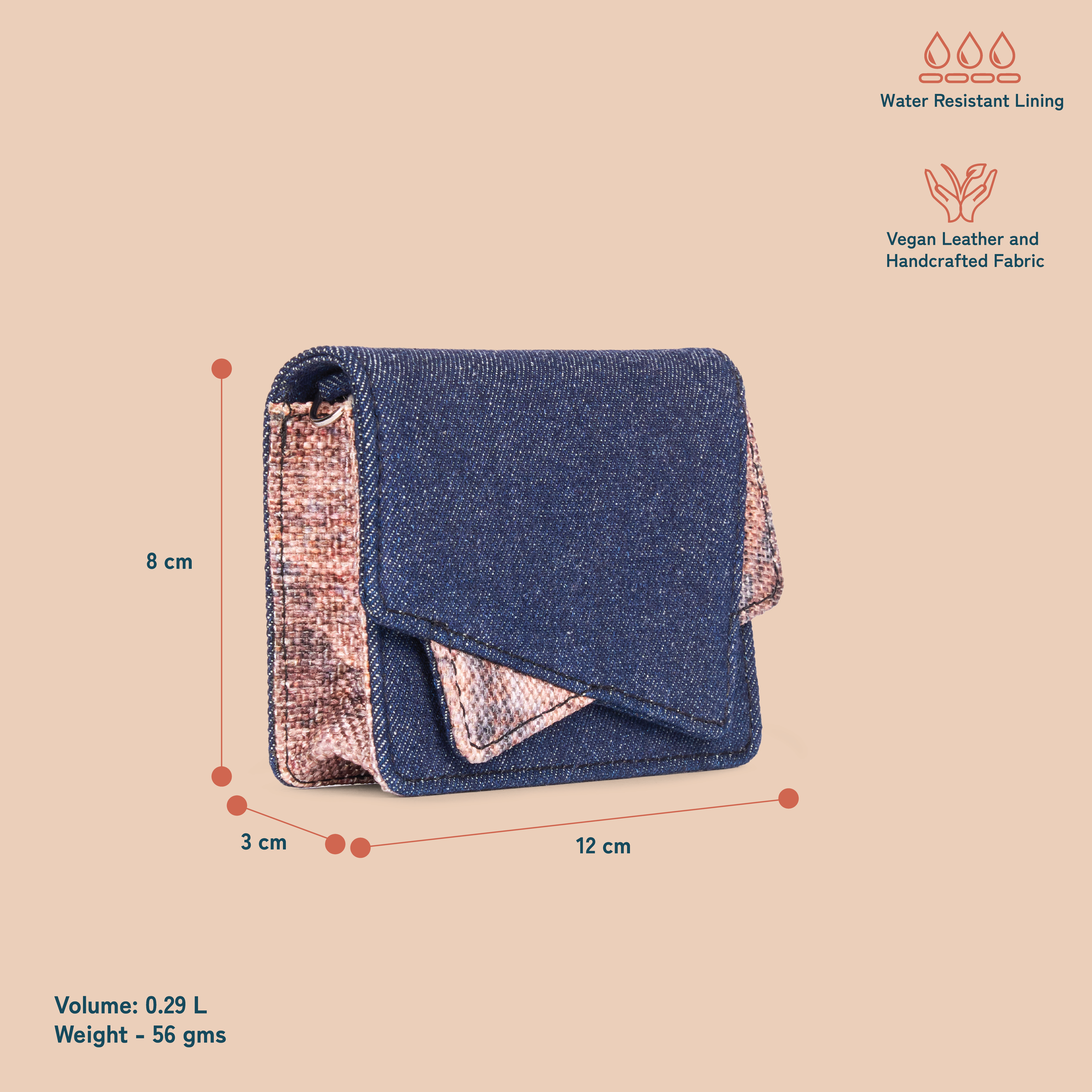 Tovi Mini Bag - Ladakh Impasto