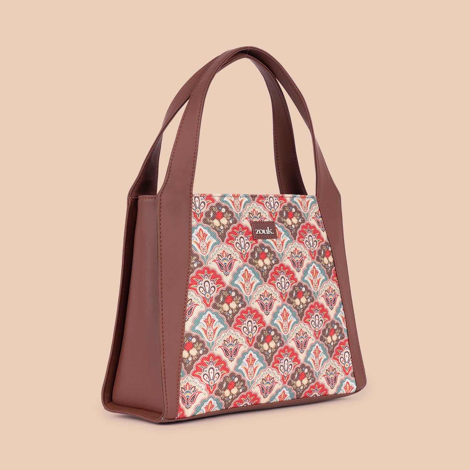 Mughal Art Multicolour Trapezia Tote