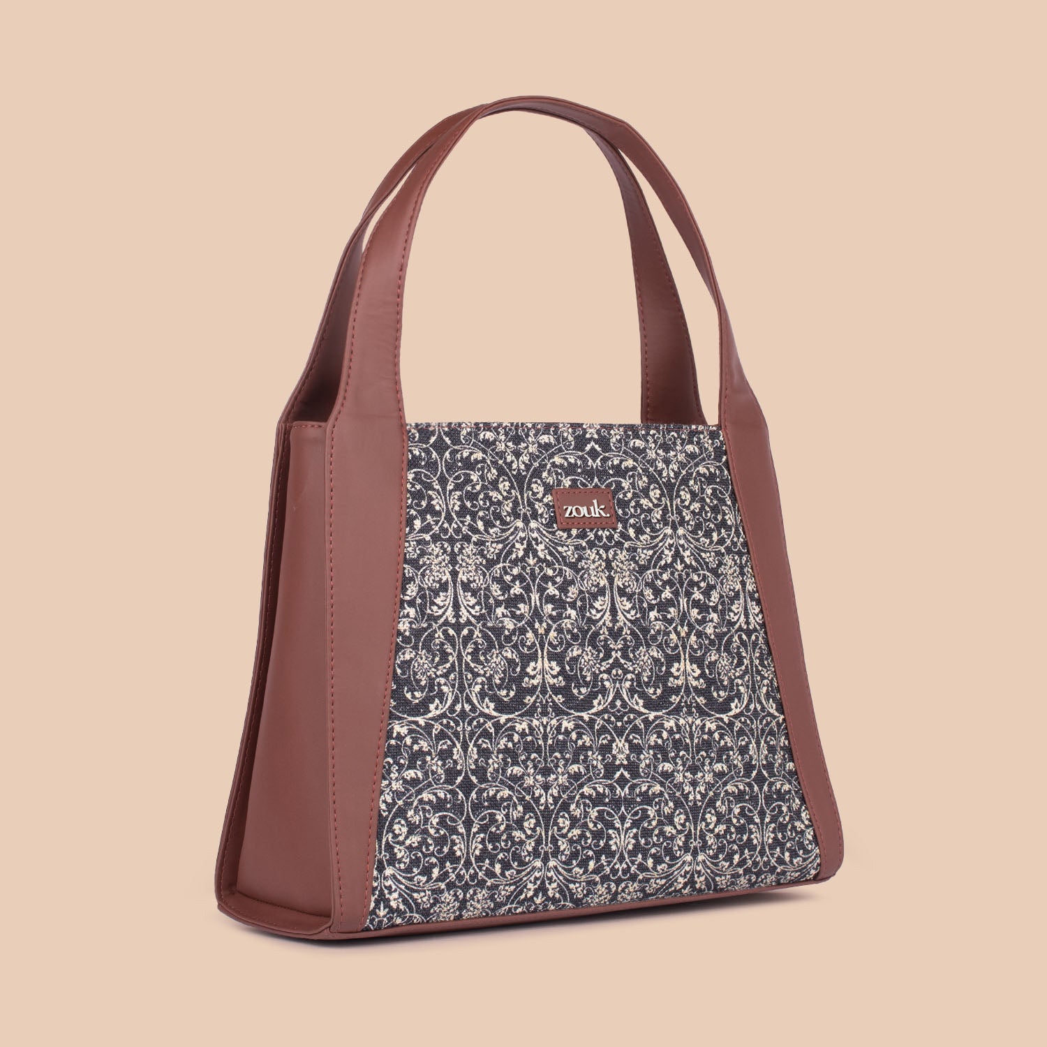 Lattice Lace Trapezia Tote