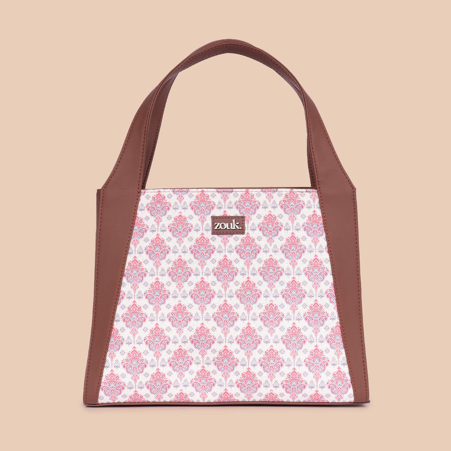 Kashmiri Tulips Trapezia Tote