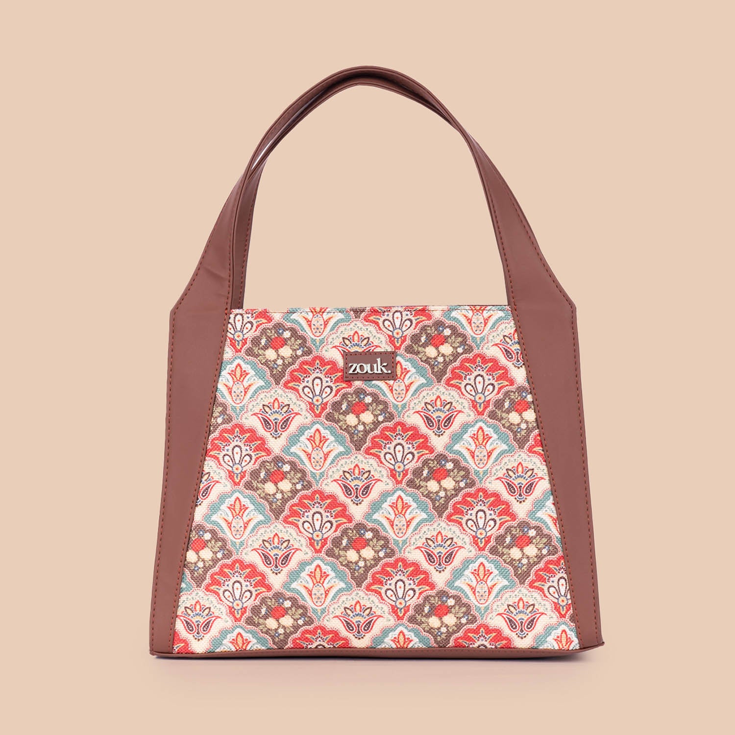 Mughal Art Multicolour Trapezia Tote