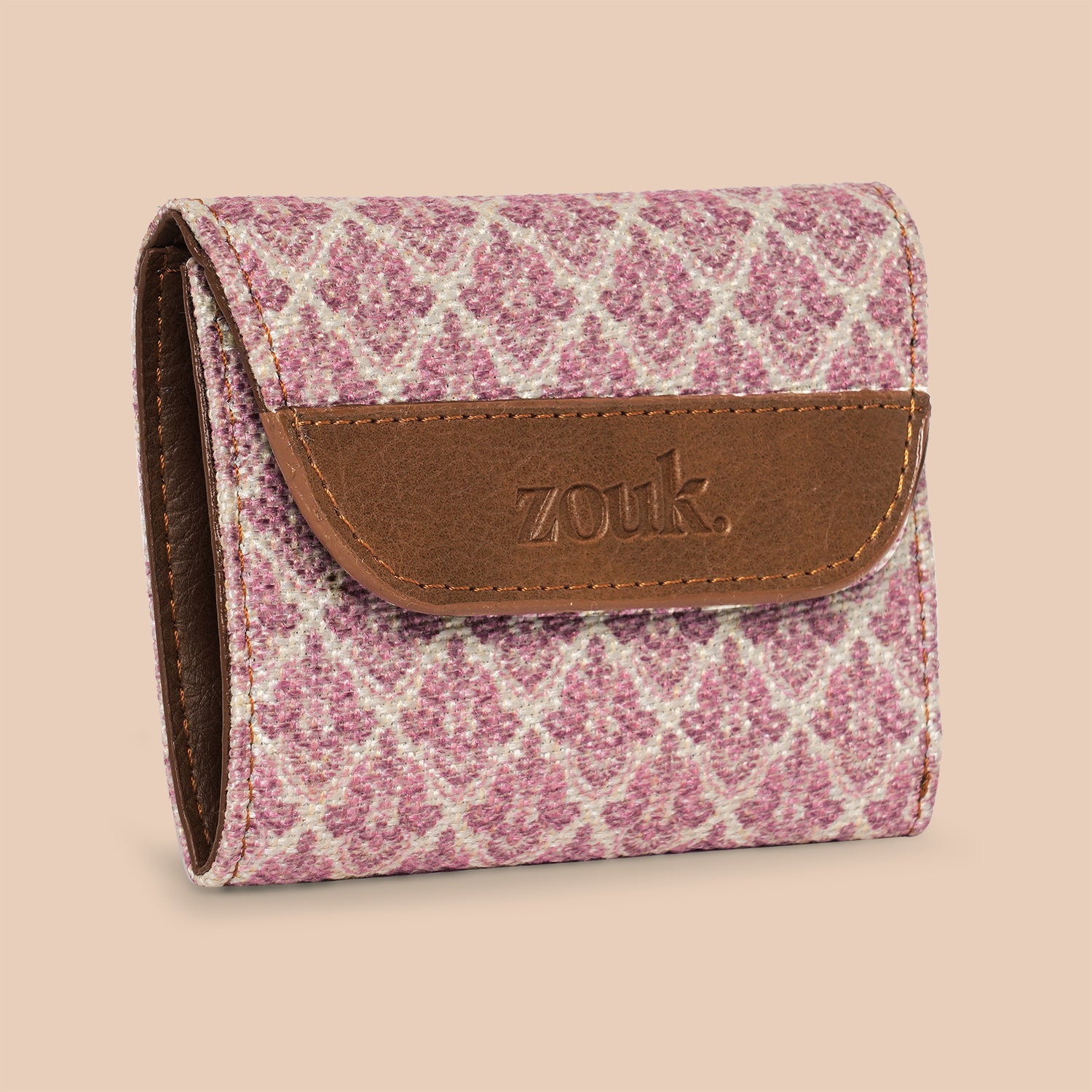 Chamoli Motif Trifold Wallet