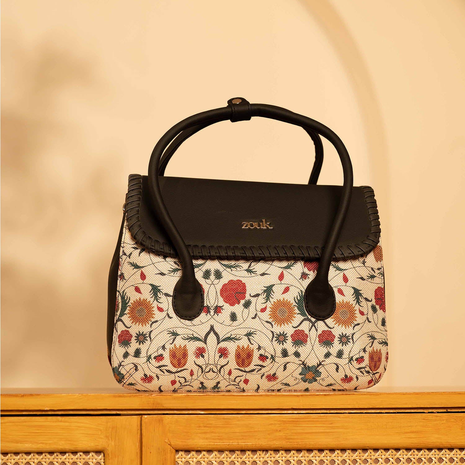 SAK Satchel - Junagarh Florals