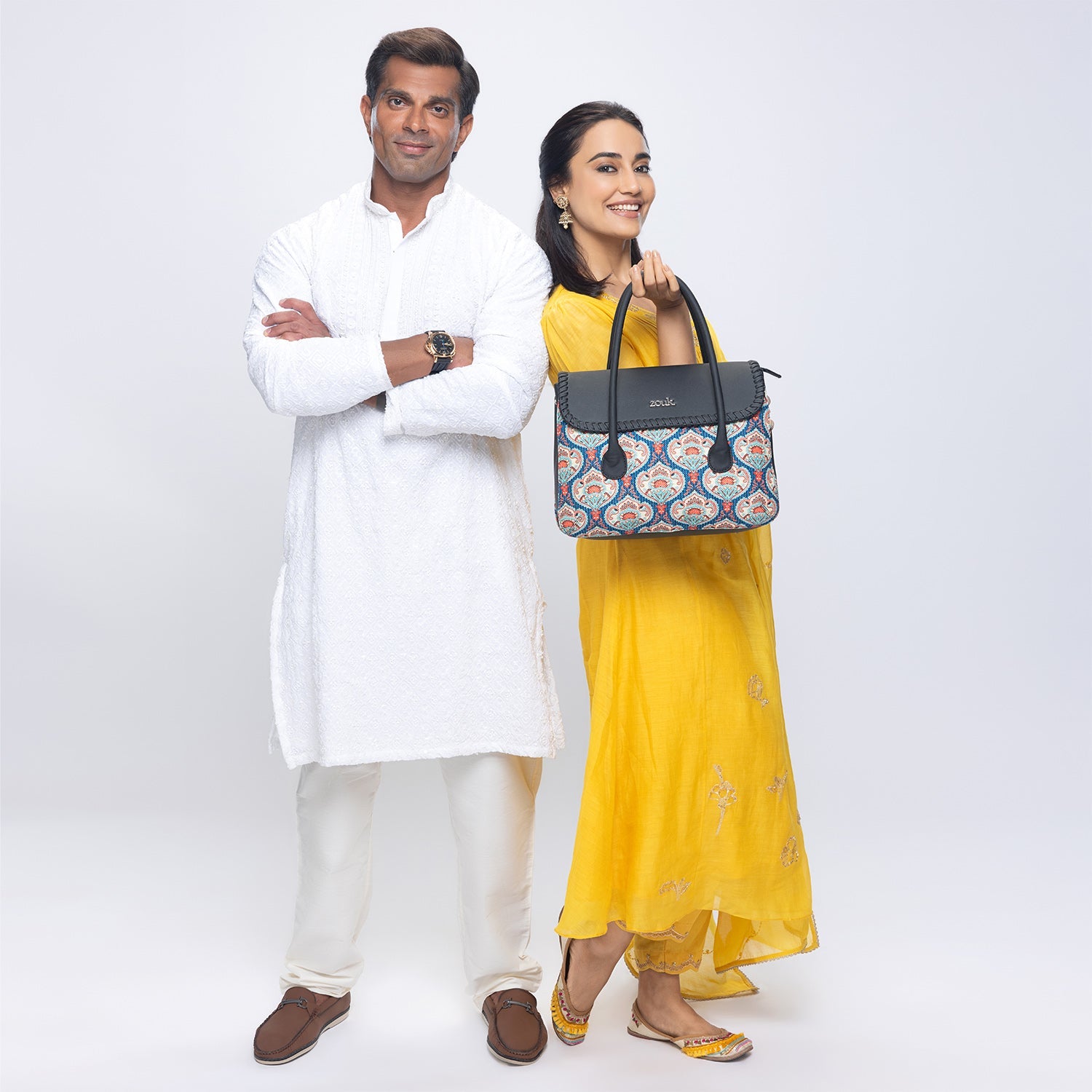 ZIP-SAK Satchel - Kovil Blue