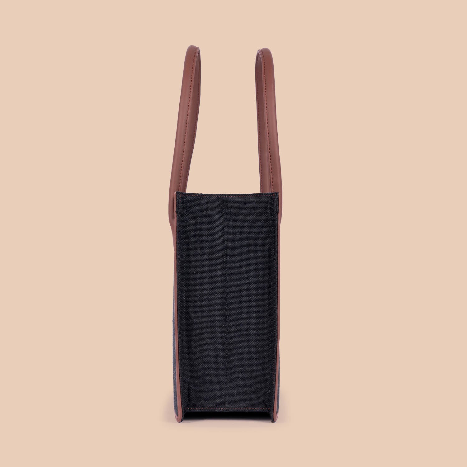 Jet Black Book Tote