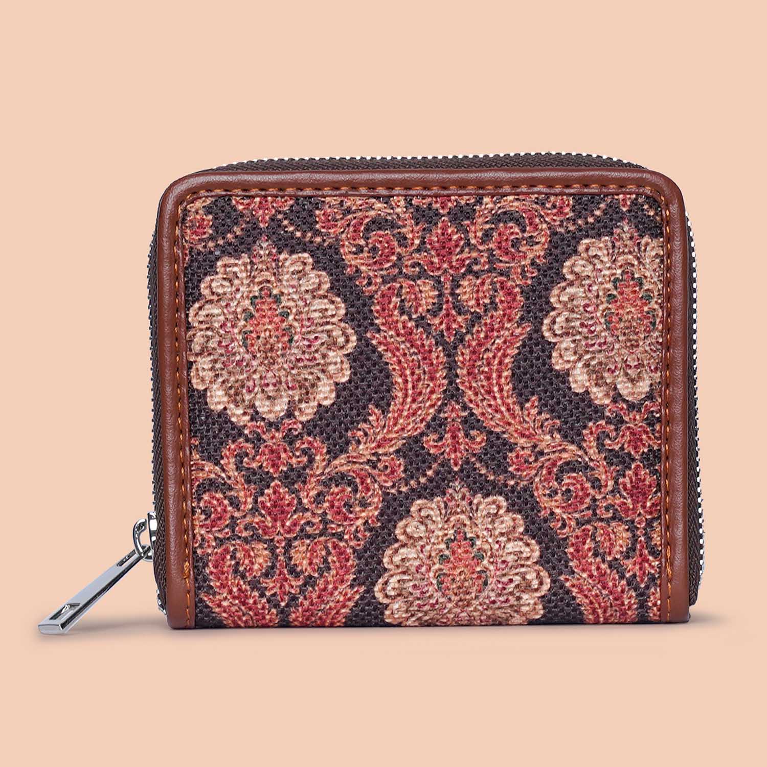 Jodhpur Damask Women's Mini Wallet