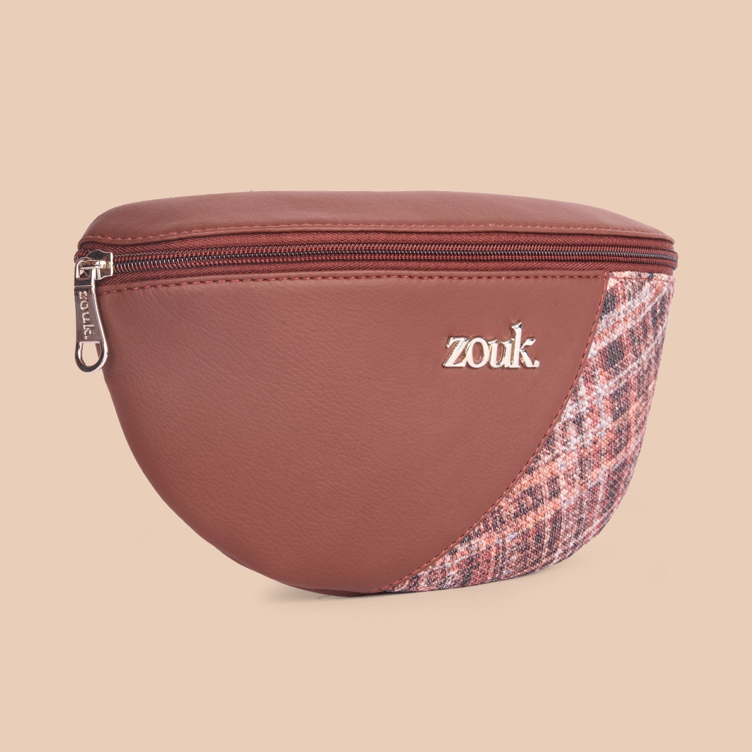 ZIP-Freya Fanny Pack - Cashmere Noir (Copper)