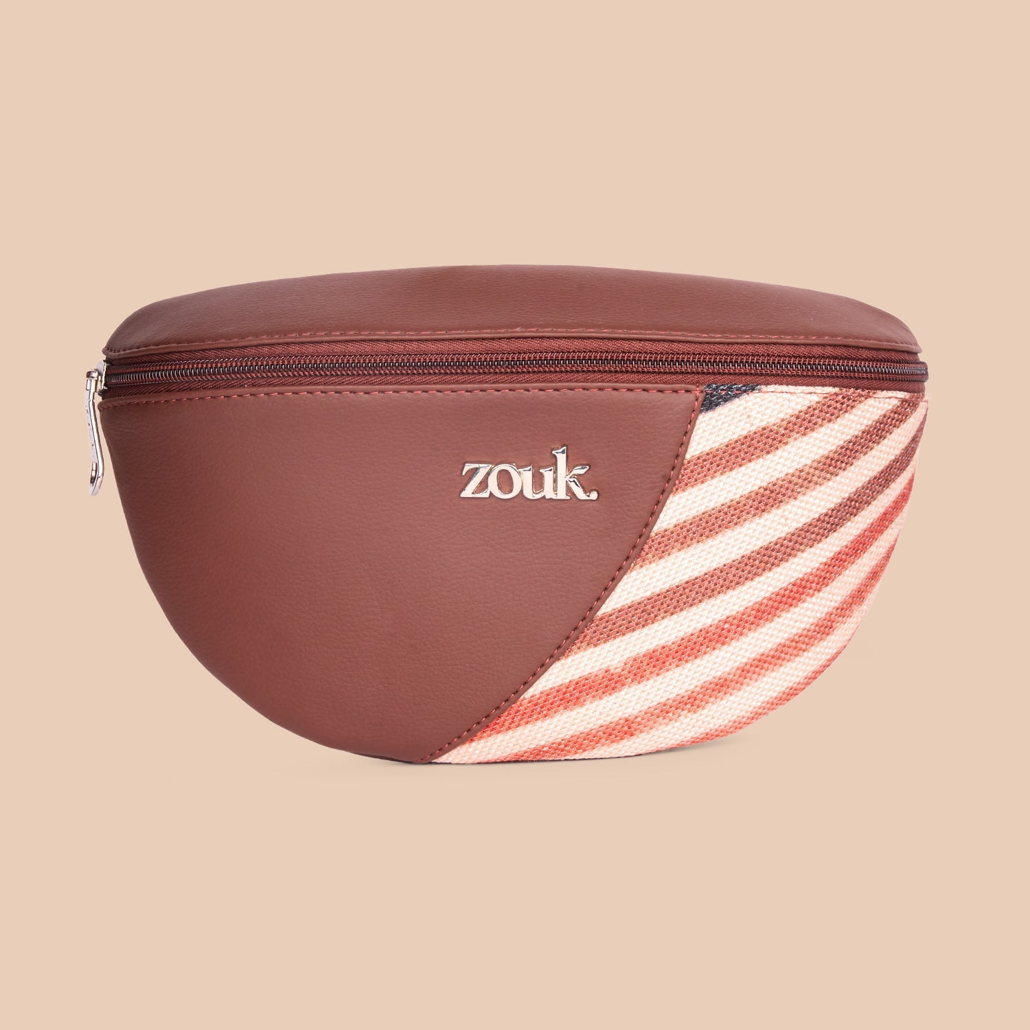 ZIP-Freya Fanny Pack - Qutub Stripes