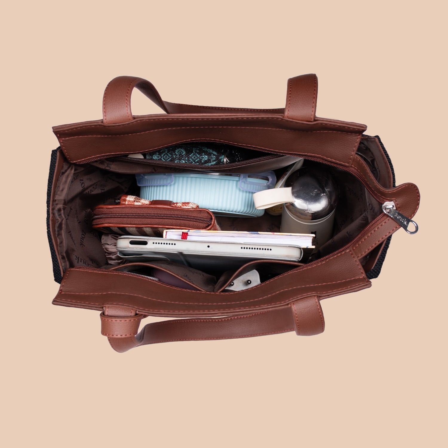 Rhea Kapoor Adira Tote Bag - Bidri Kaiser