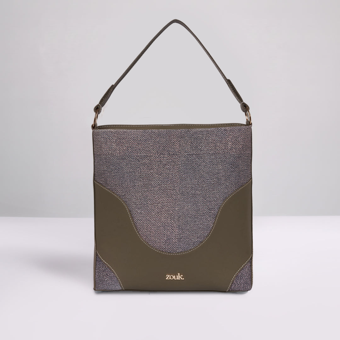 Sandrift Vertical Office Tote (Olive)