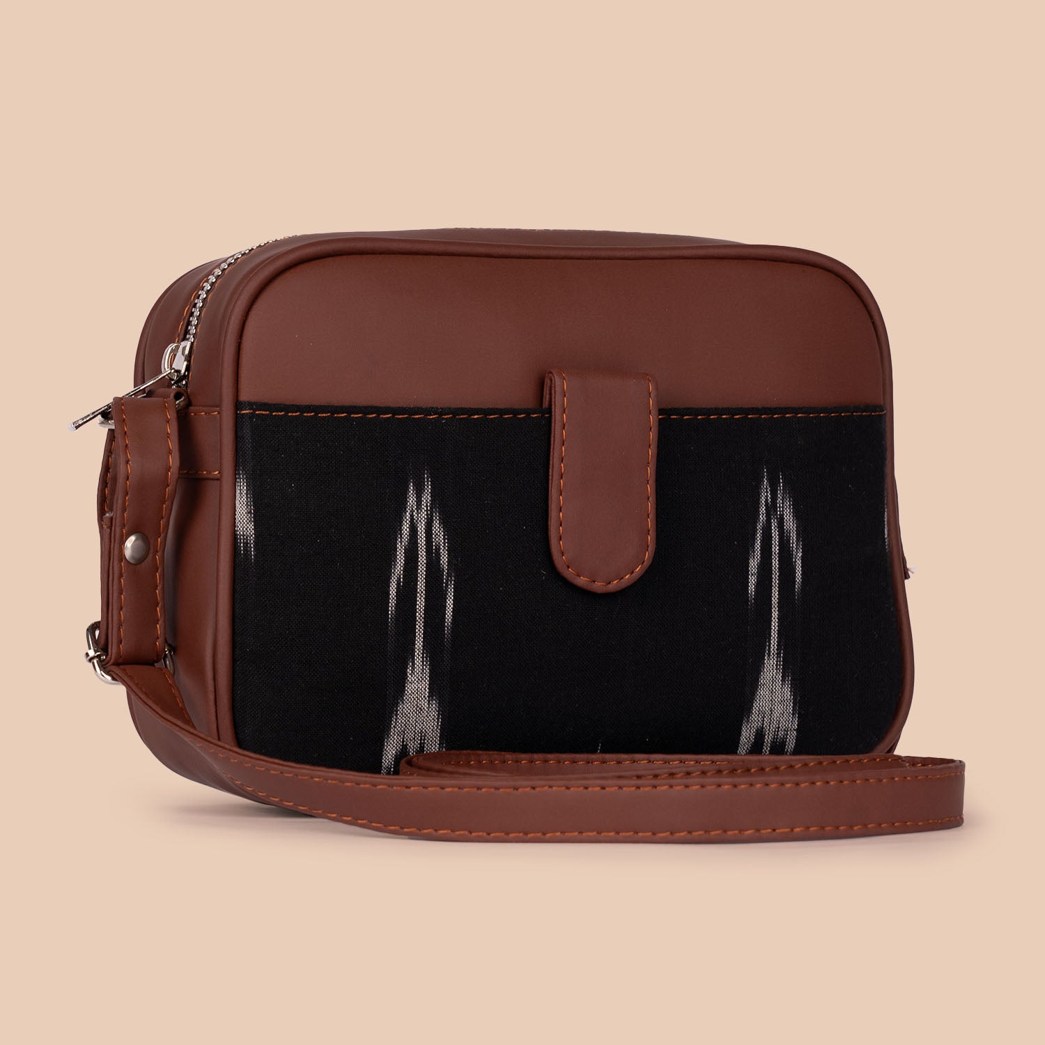 Ikat Arrow Magnetic Sling Bag