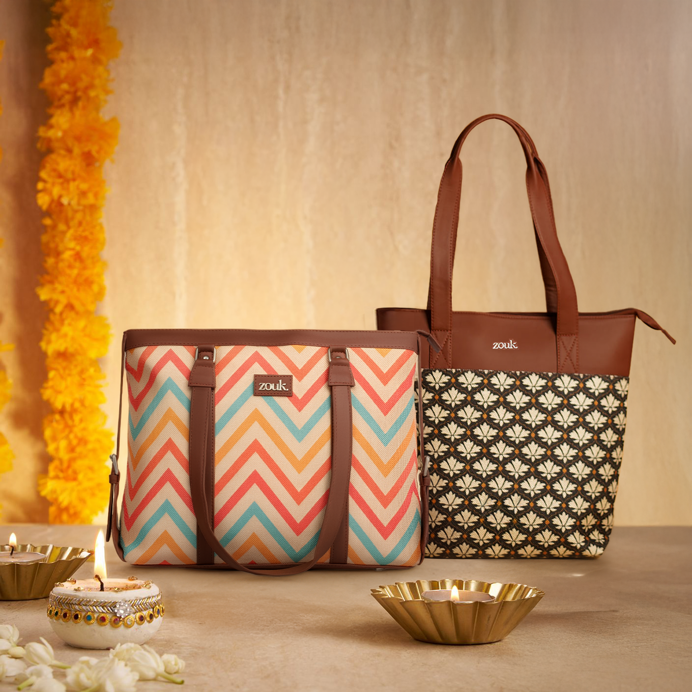 WavBeach Women's Office Bag and Bidri Kaiser Everyday Tote Bag Combo