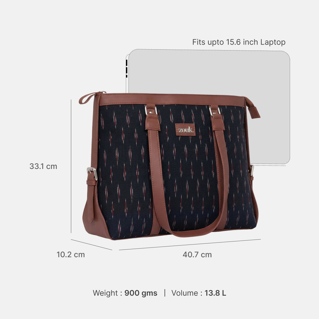 Ikat GreRed Women's Office Bag
