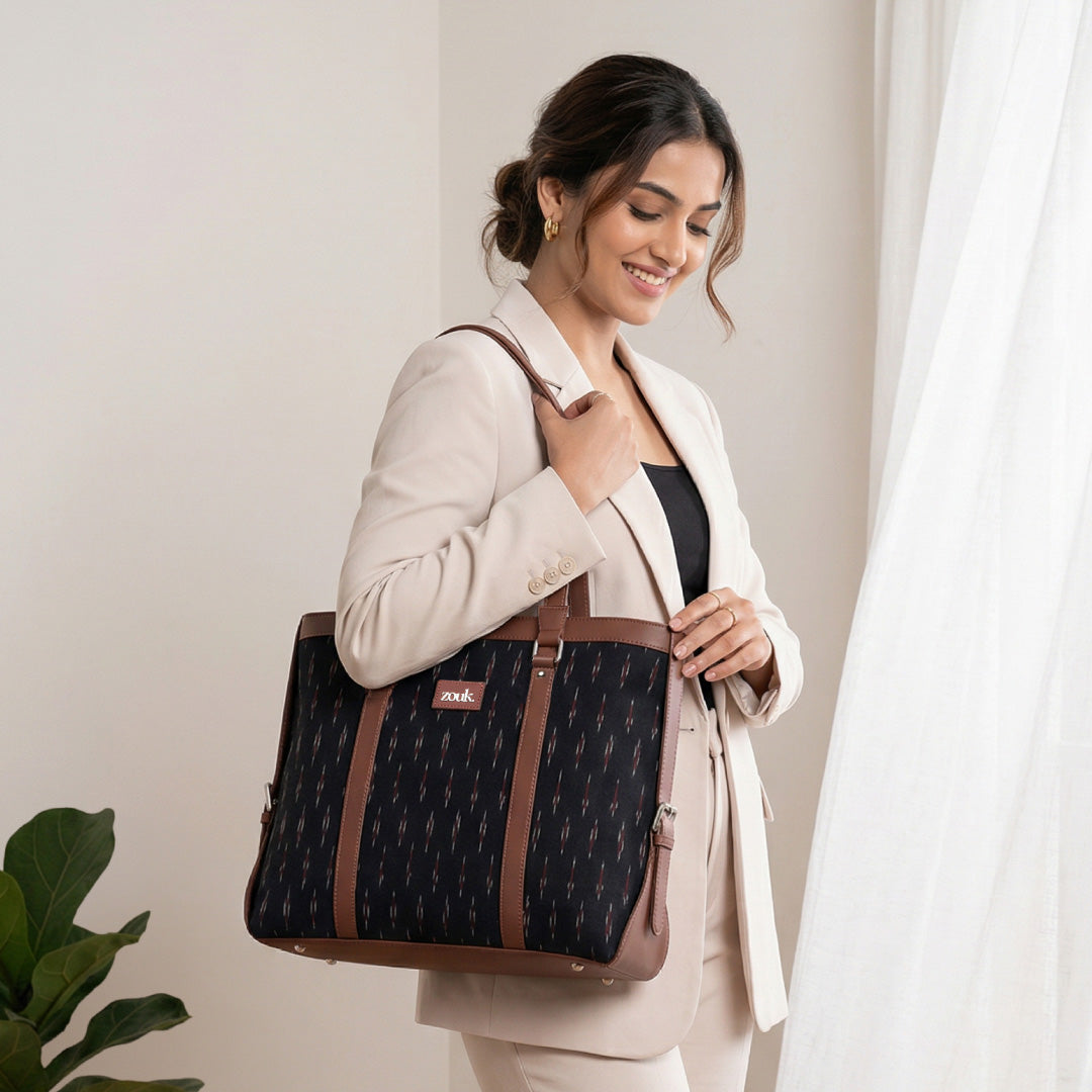 Ikat GreRed Women's Office Bag