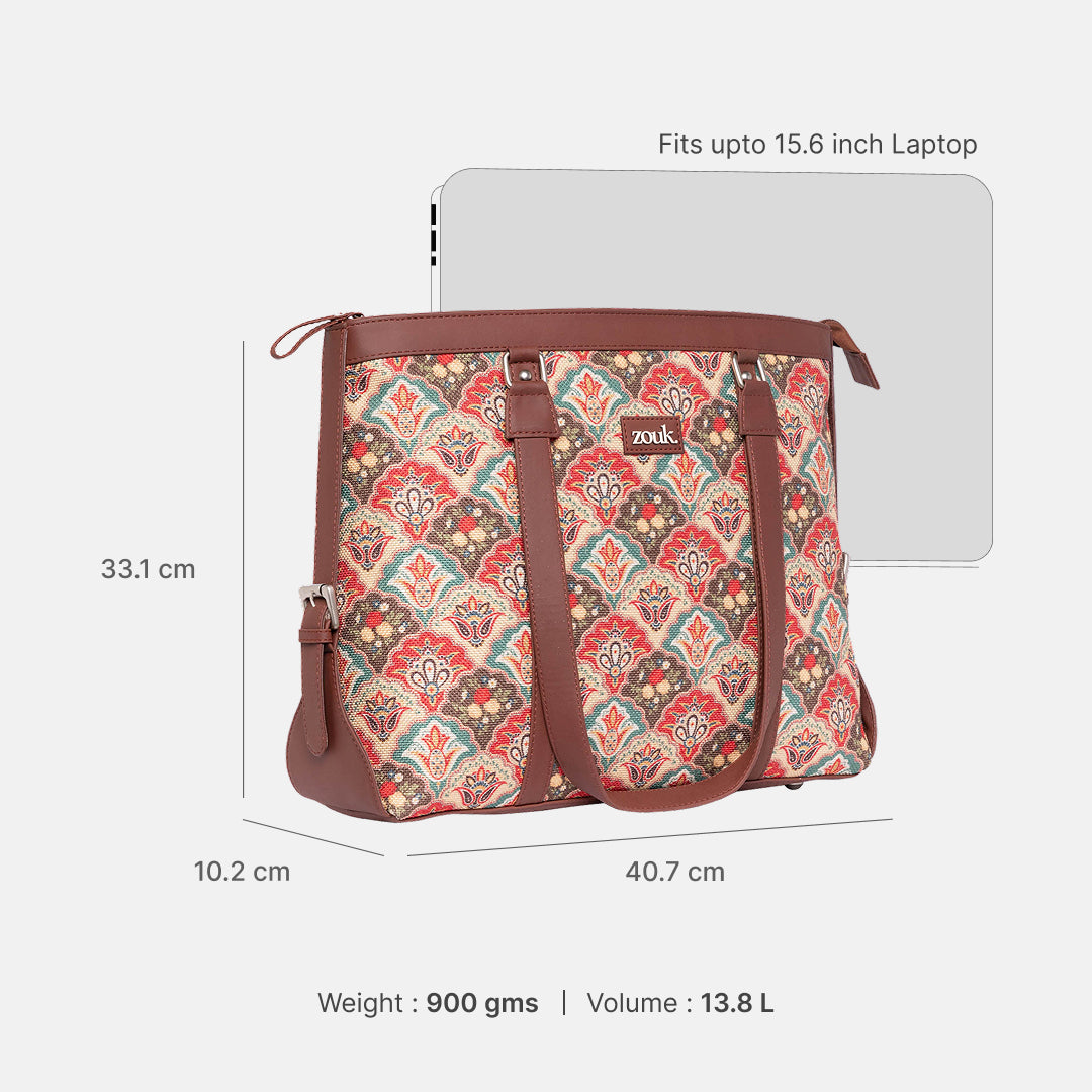 Mughal Art Multicolor Women's Office Bag
