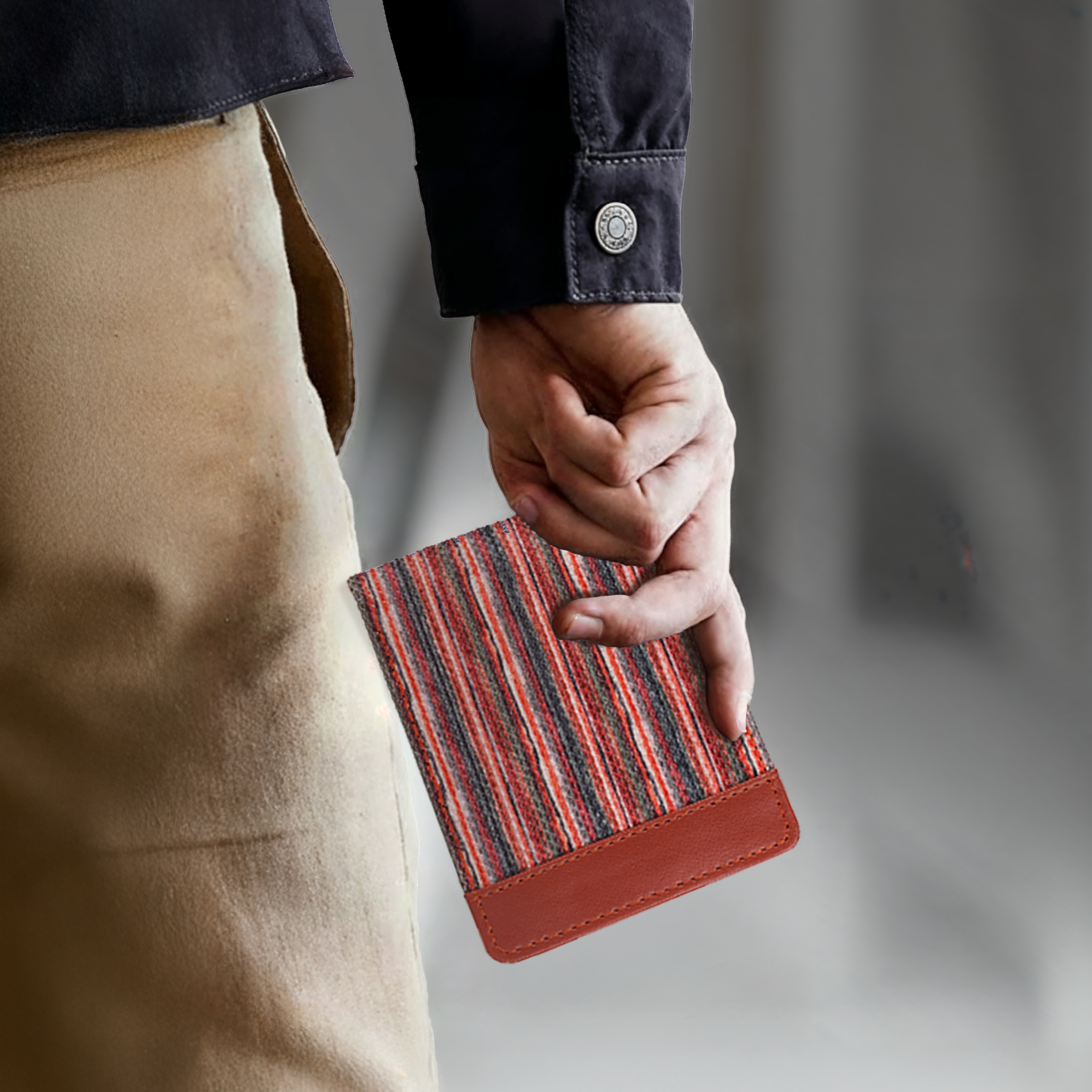 Classic Sleek Men's Wallet - Goan Waves