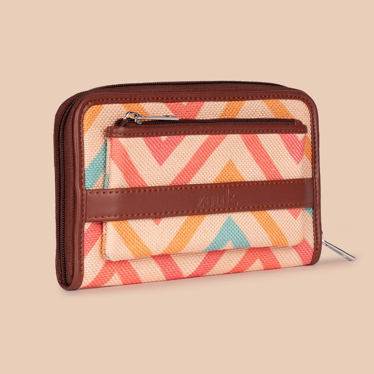 ZIP-WavBeach Classic Zipper Wallet