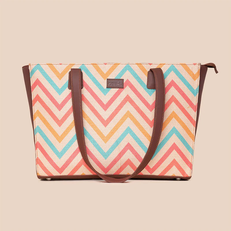 WavBeach - Office Tote Bag & Flap Sling Bag Combo