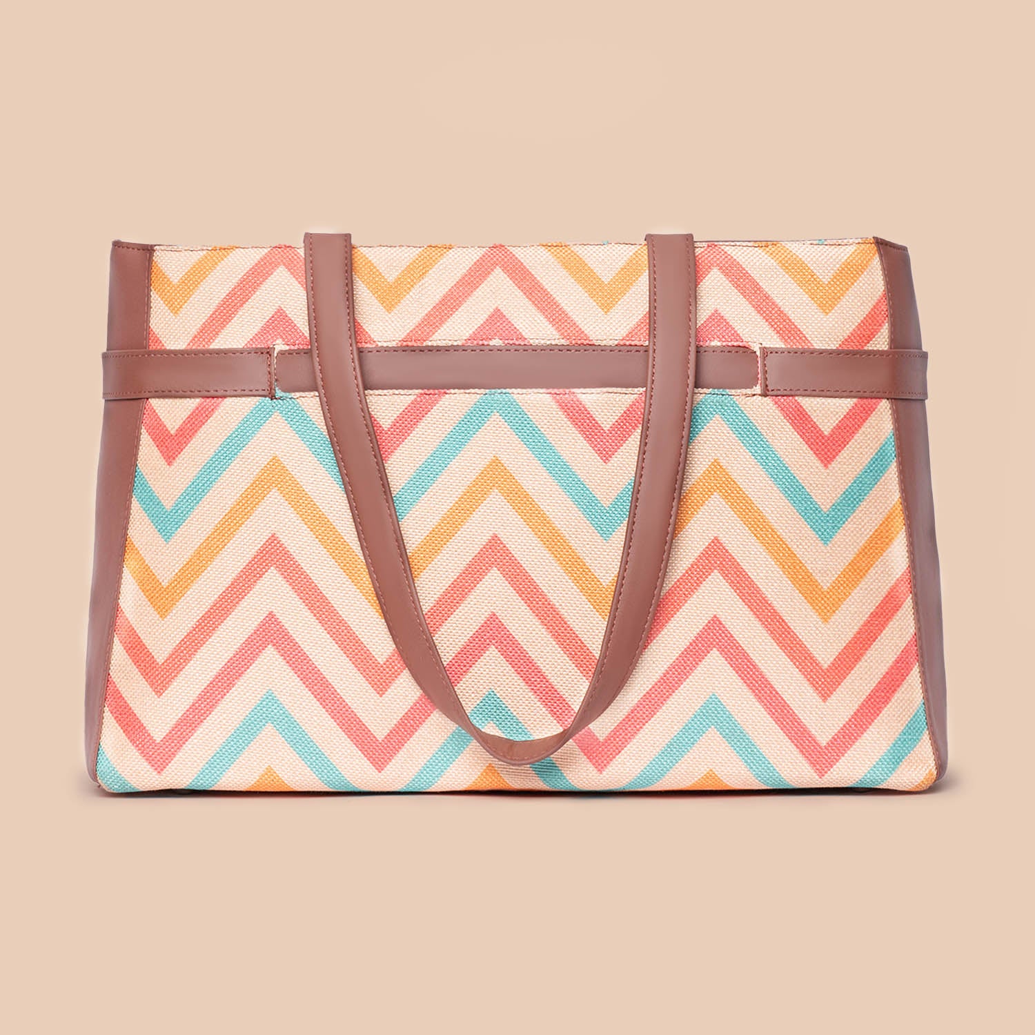 WavBeach - Statement Office Bag & U-Shaped Sling Bag Combo