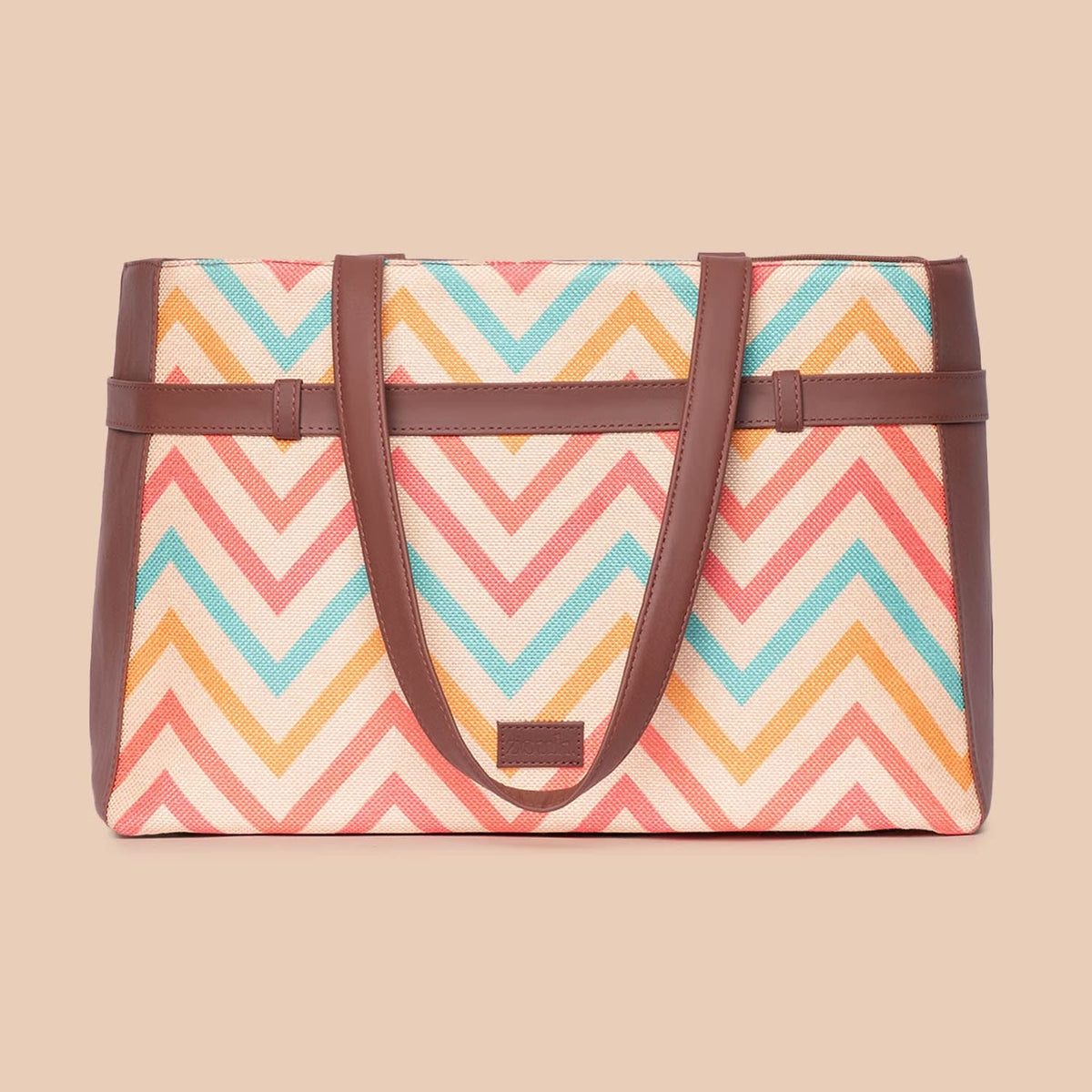 WavBeach - Statement Office Bag & Chain Wallet Combo