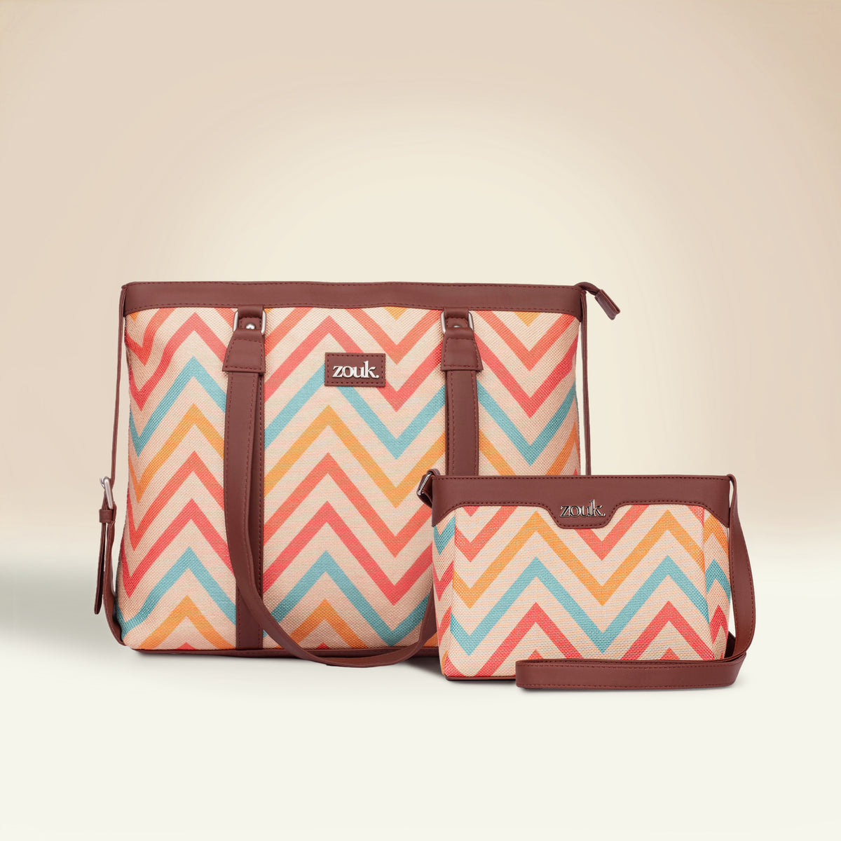 Wavbeach Women's Office Bag & Harmony Sling Bag Combo