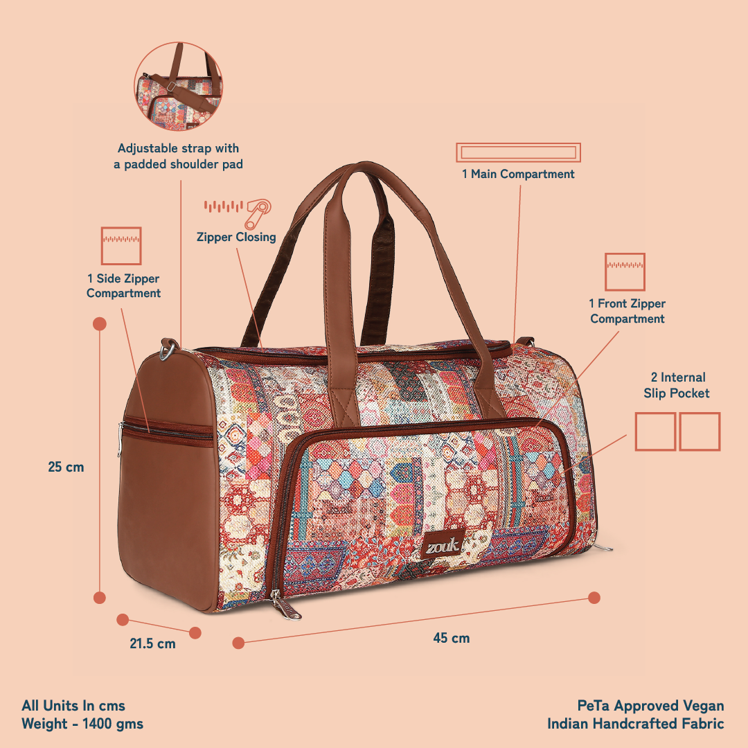 Kutch Gamthi Weekender Duffel Bag