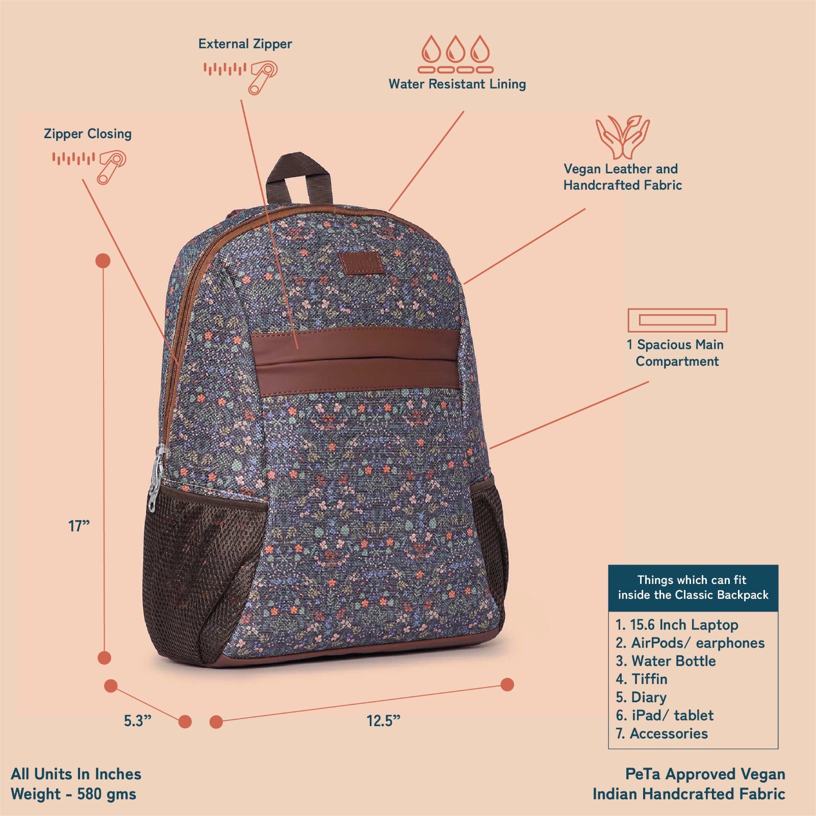 Kashmir Royals Classic Backpack