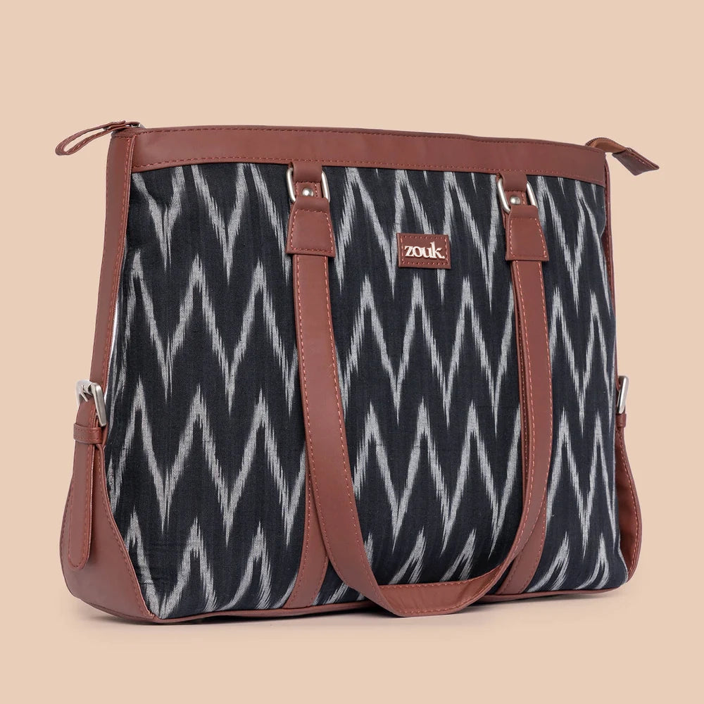 Ikat Wave Women's Office Bag