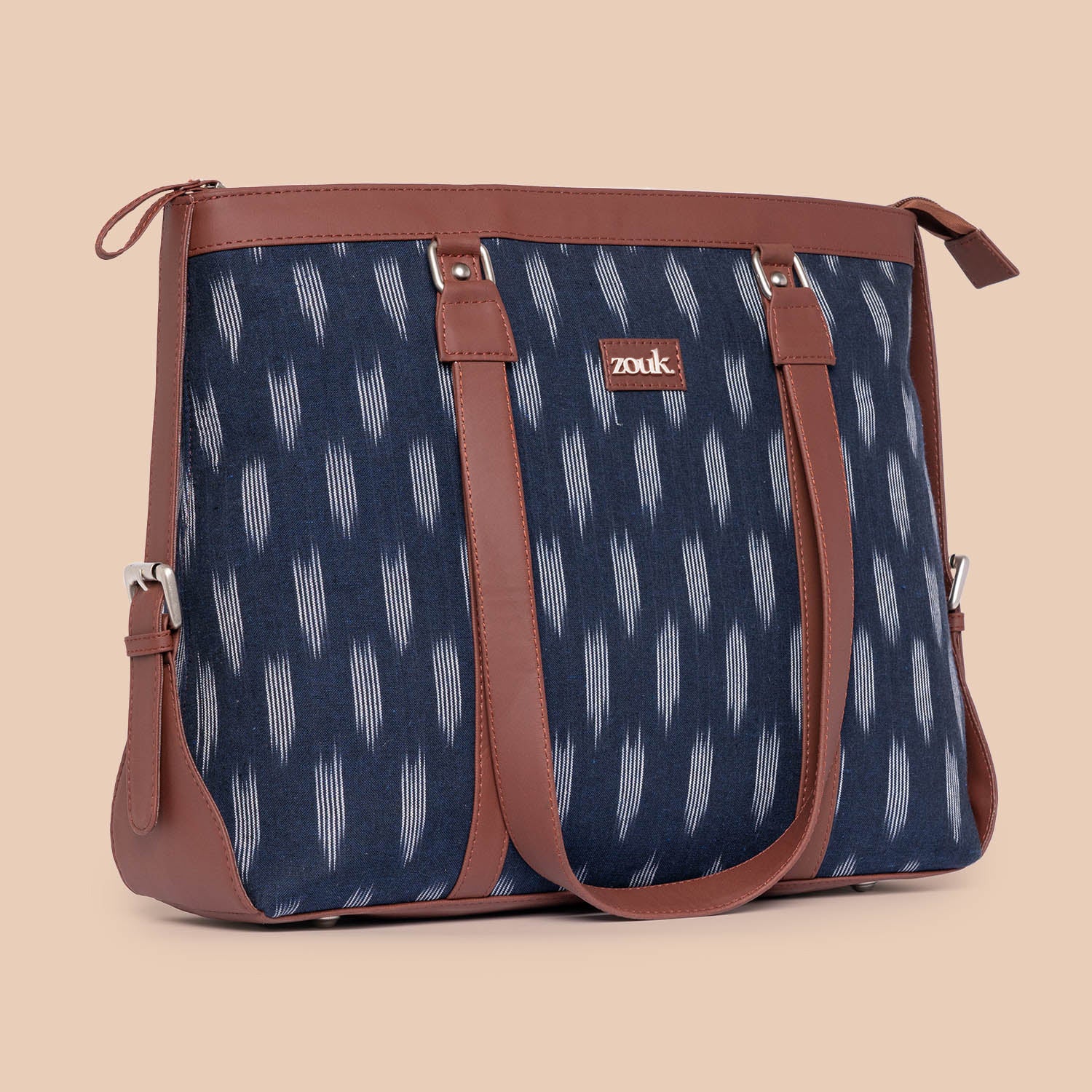 Ikat Jet Blue Women's Office Bag