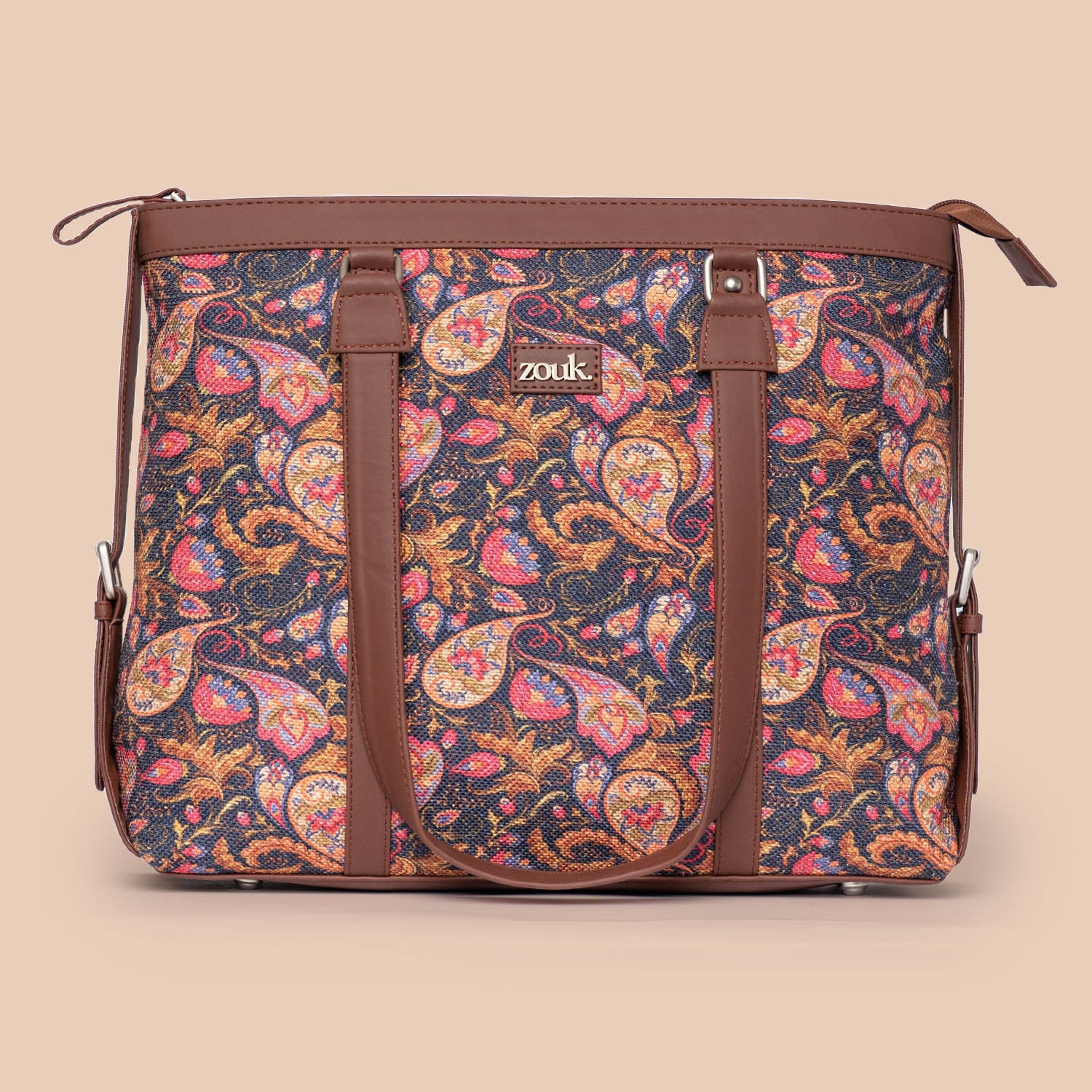 Paisley Print Women's Office Bag