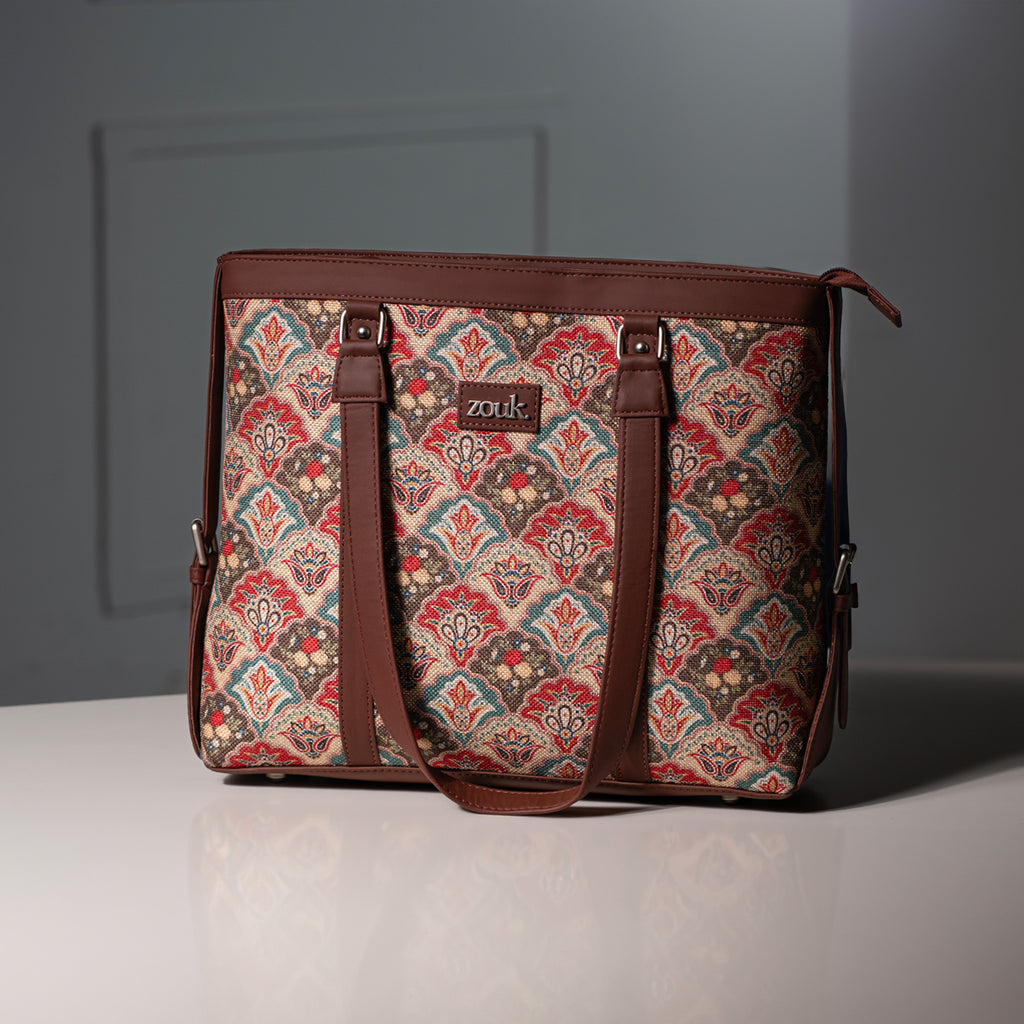 Mughal Art Multicolor Women's Office Bag1