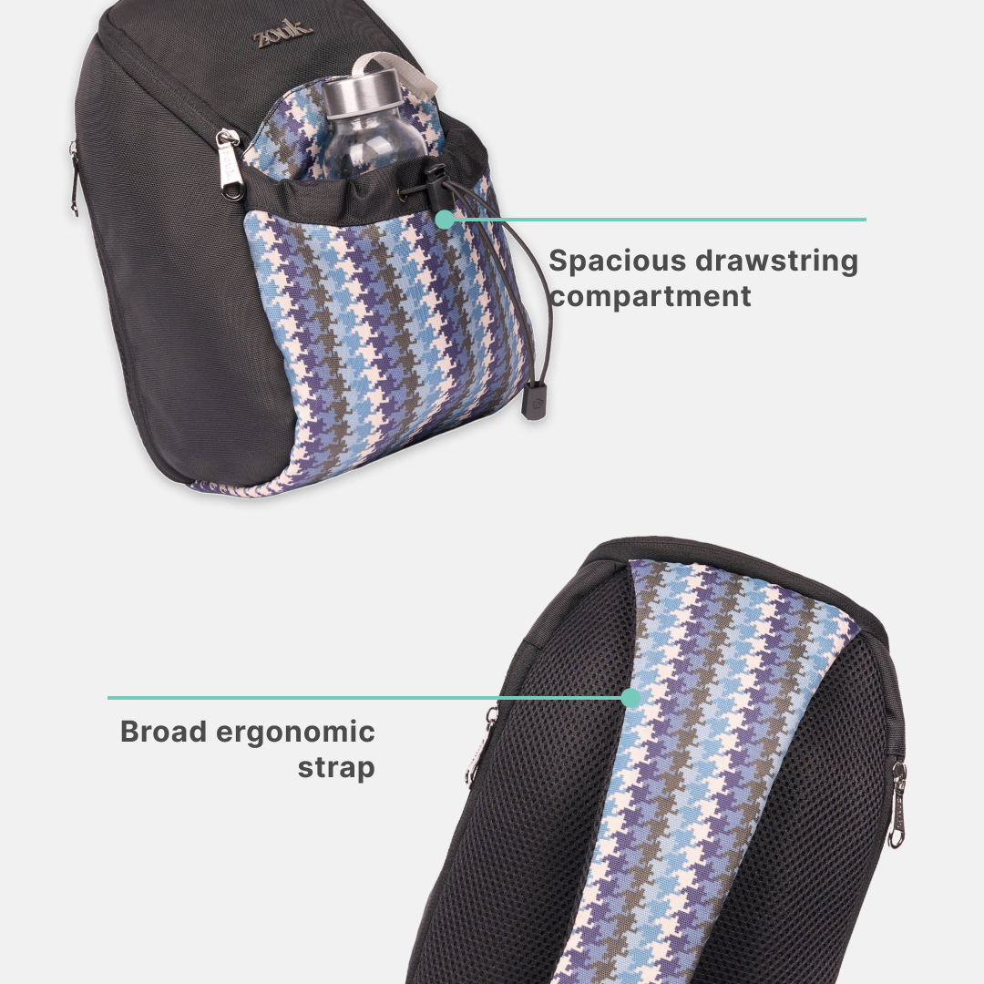 Bombay Houndstooth Yuva Crossbody - Men's Collection