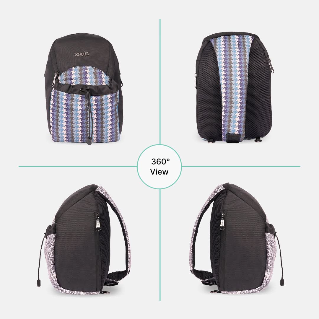 Bombay Houndstooth Yuva Crossbody - Men's Collection