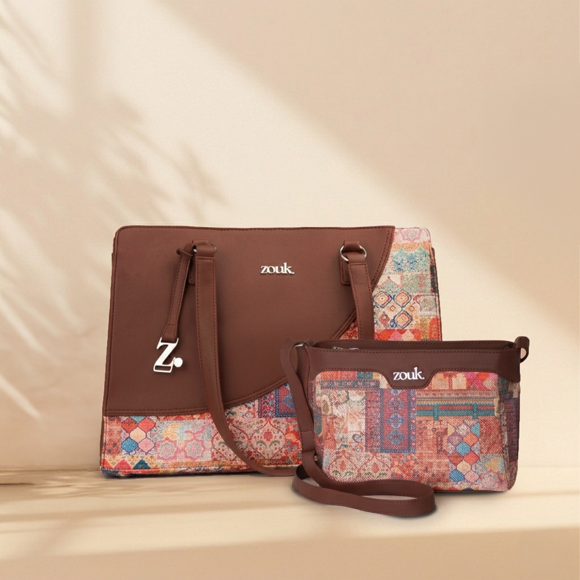 Kutch Gamthi Office Essential Bag & Kutch Gamthi Harmony Sling Bag Combo