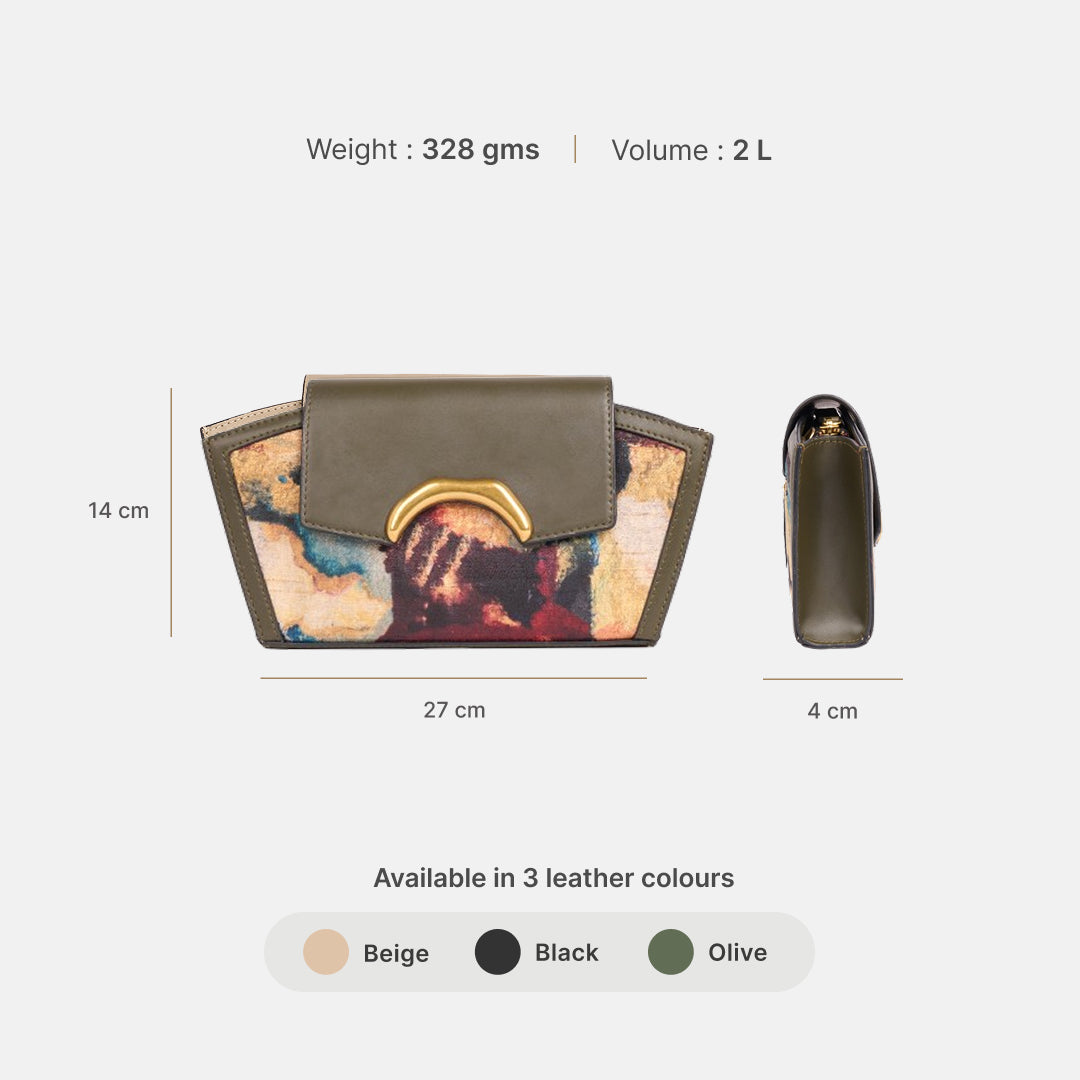 Quartz Zareen Clutch