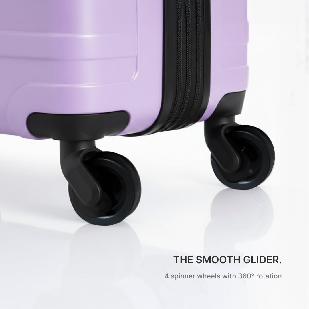 Lilac Zoya Trolley Bag (Cabin)