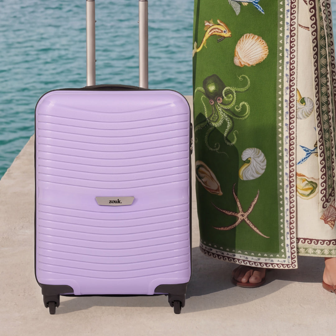 Lilac Zoya Trolley Bag (Cabin)