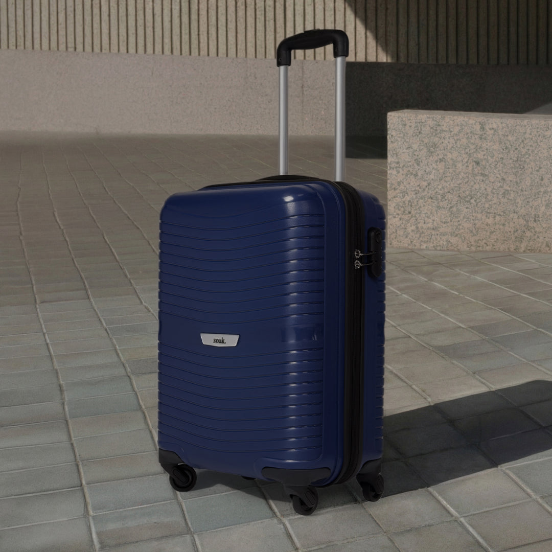 Navy Zoya Trolley Bag