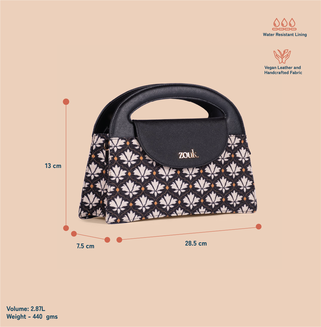 Rhea Kapoor Ziya Sling Bag - Bidri Kaiser