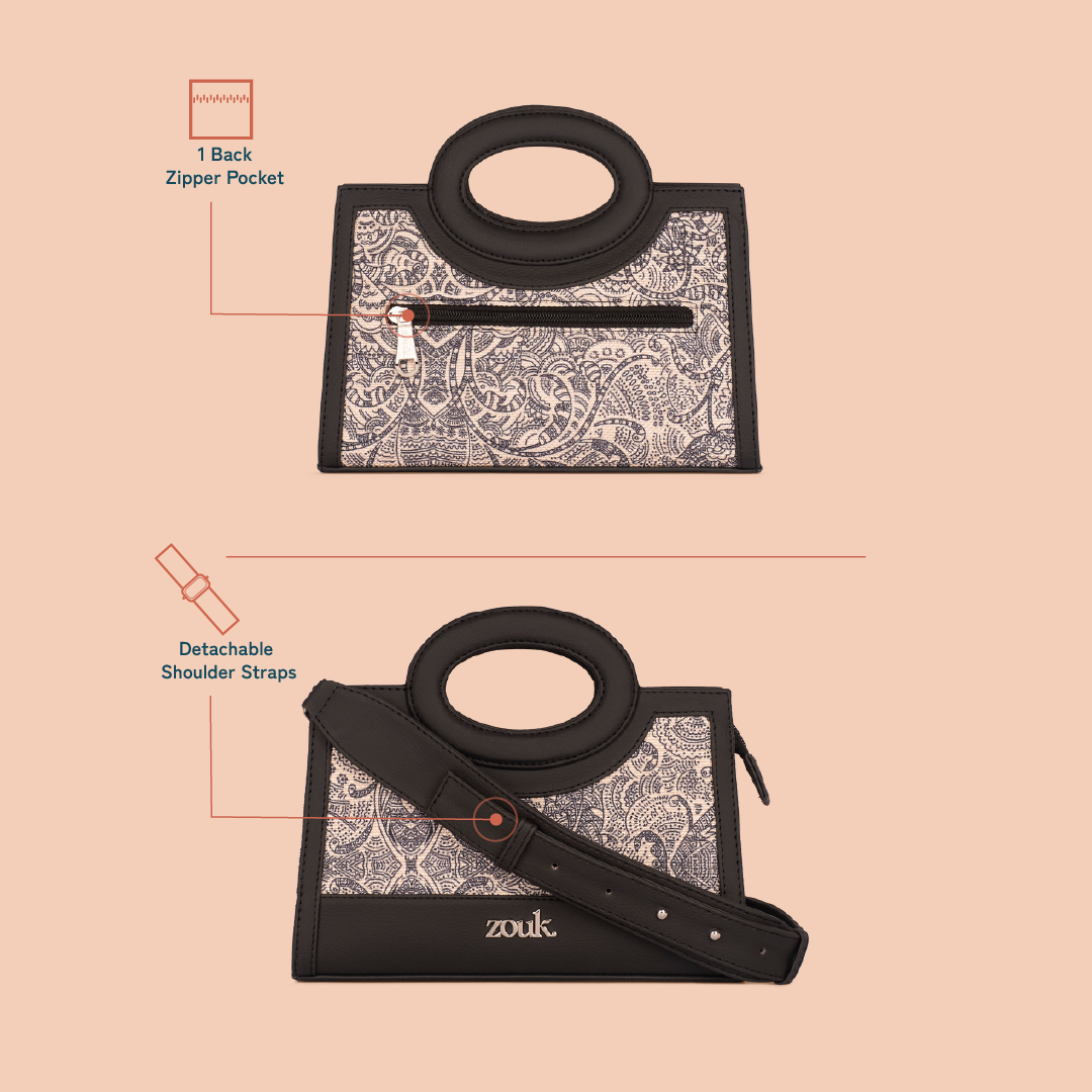 ZIP-Zoe Sling Bag - Colaba Shirin