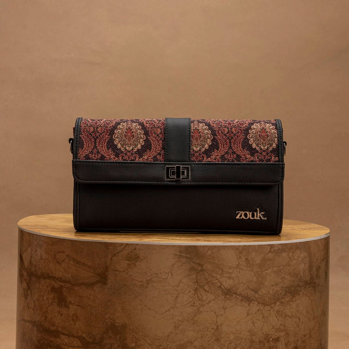 Rhea Kapoor Tarini Clutch - Jodhpur Damask