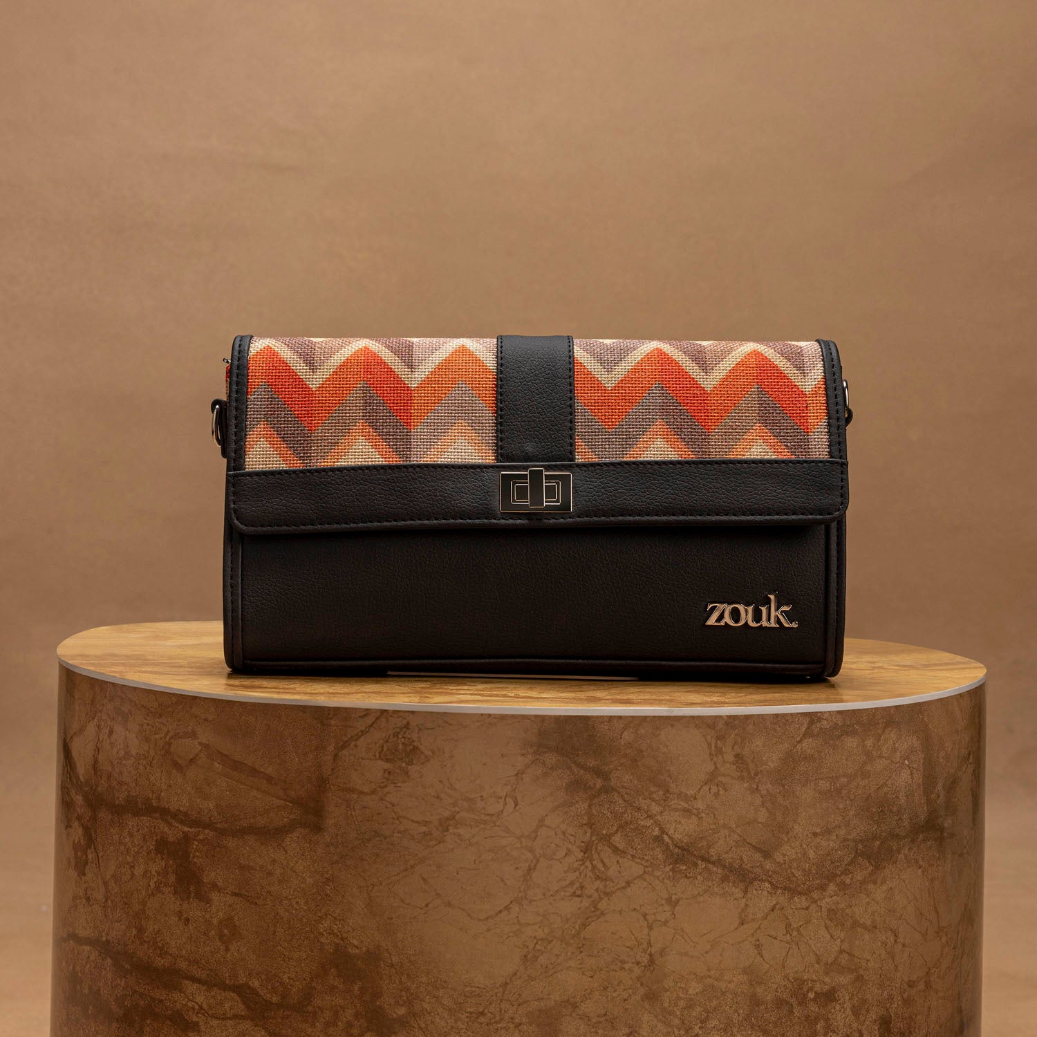 Rhea Kapoor Tarini Clutch - Tidal Wave