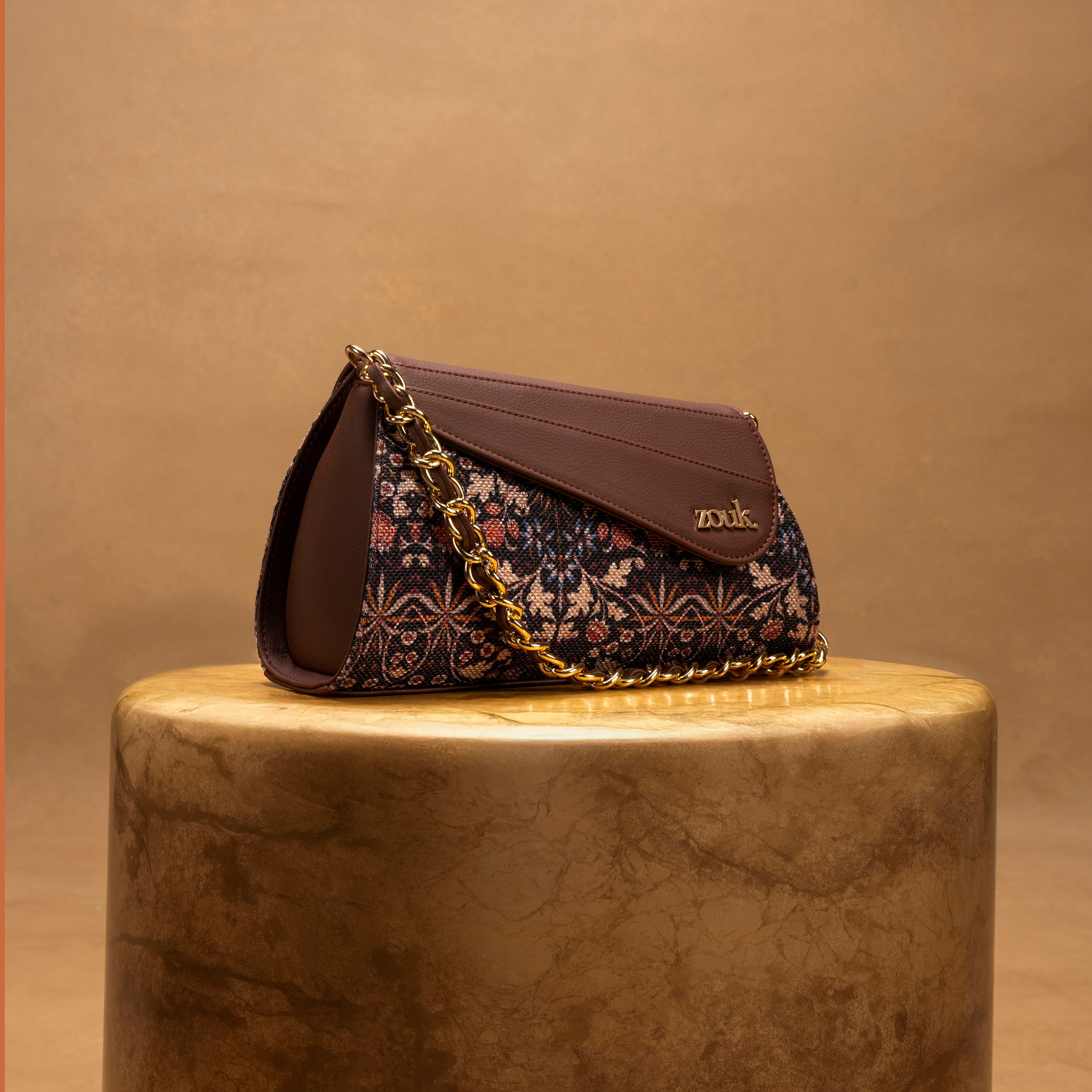 Rhea Kapoor Baguette - Kashmir Blooms