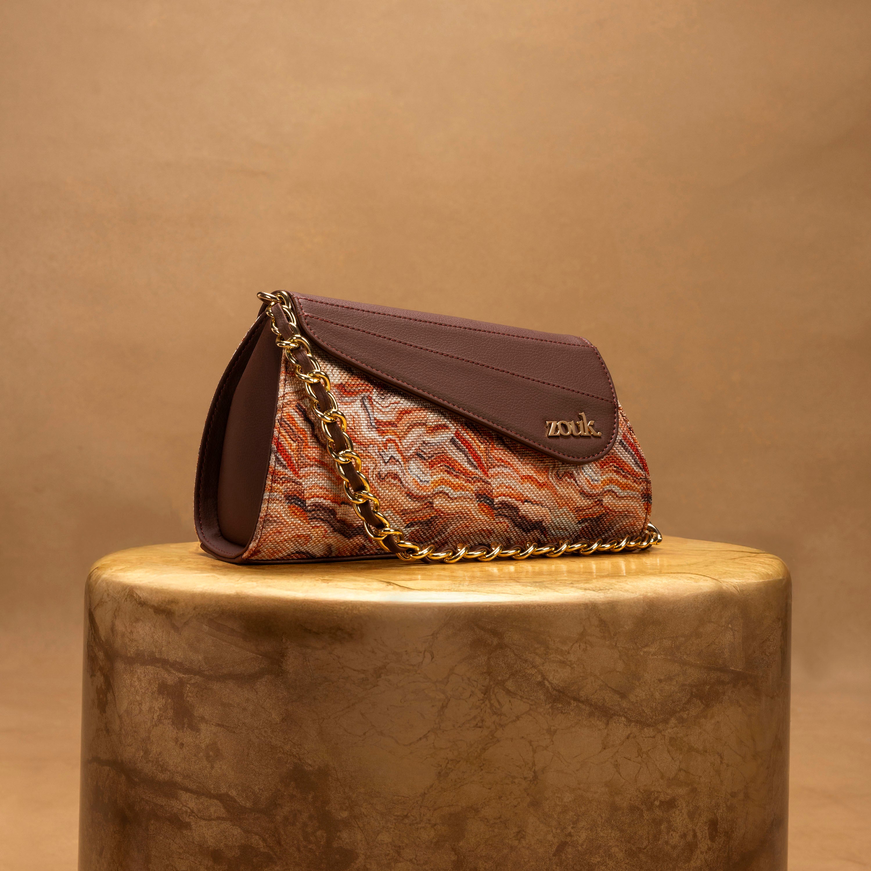 Rhea Kapoor Baguette - Nicobar Coral