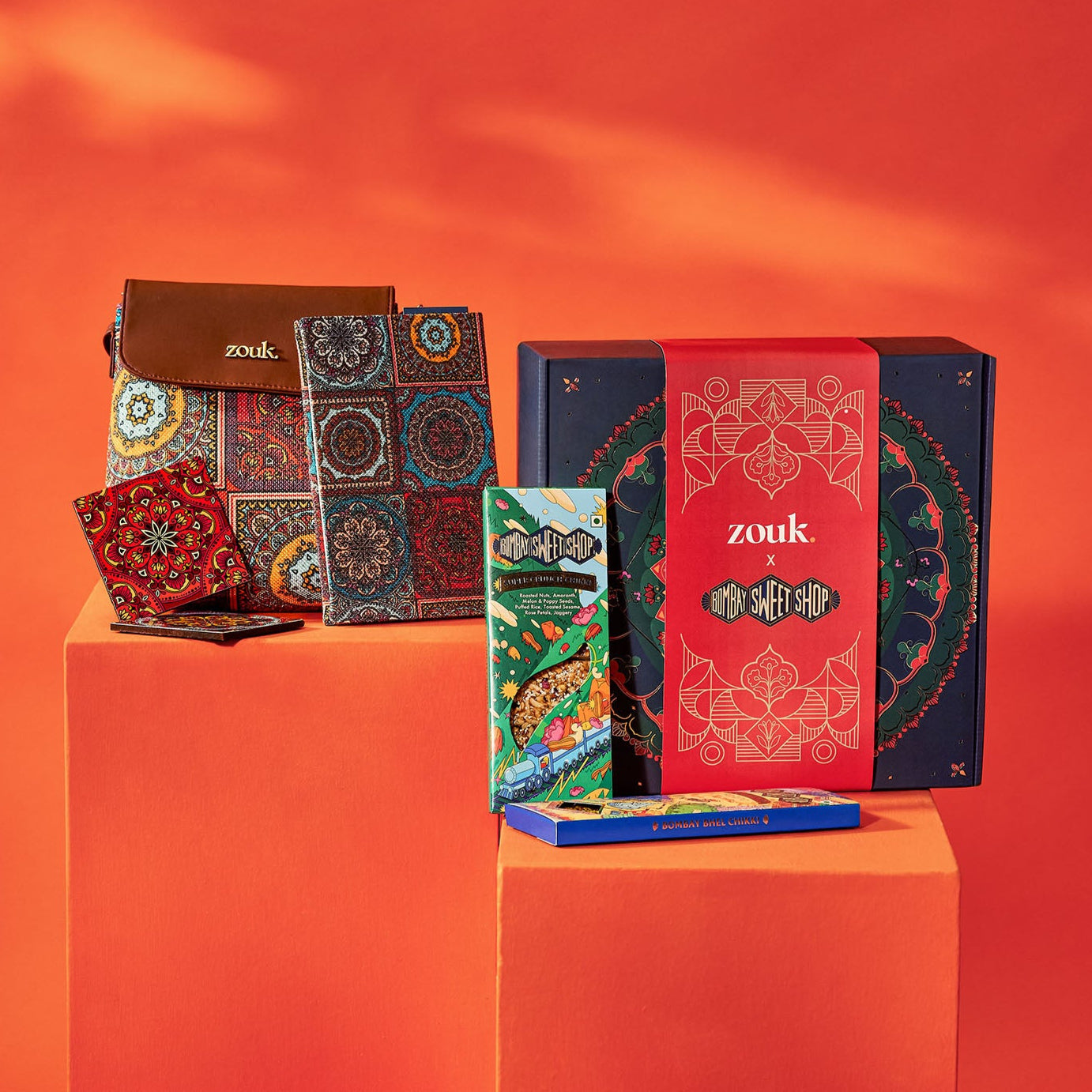 Zouk X Bombay Sweet Shop Mandala Multicolor Gift Box