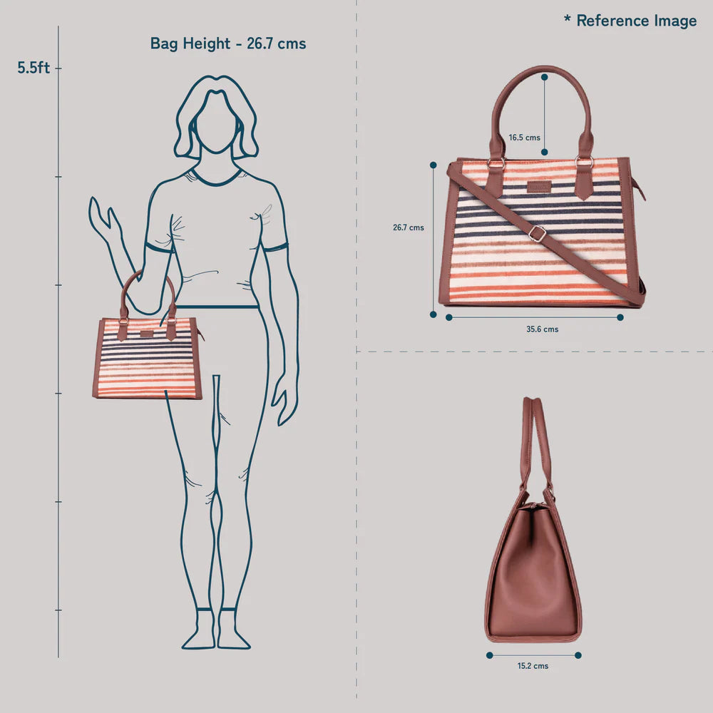 Seashell Motif White Classic Handbag