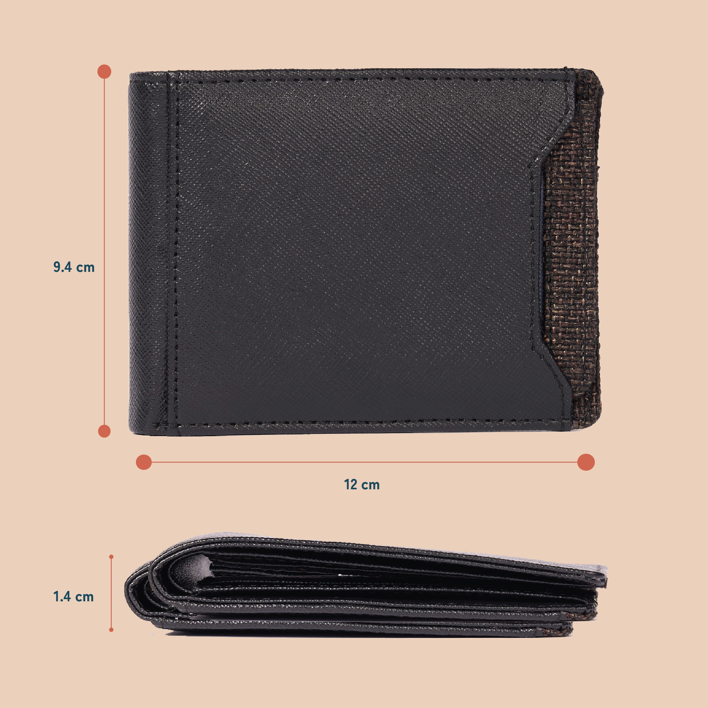 ZIP-Bristel Ace Men's Wallet
