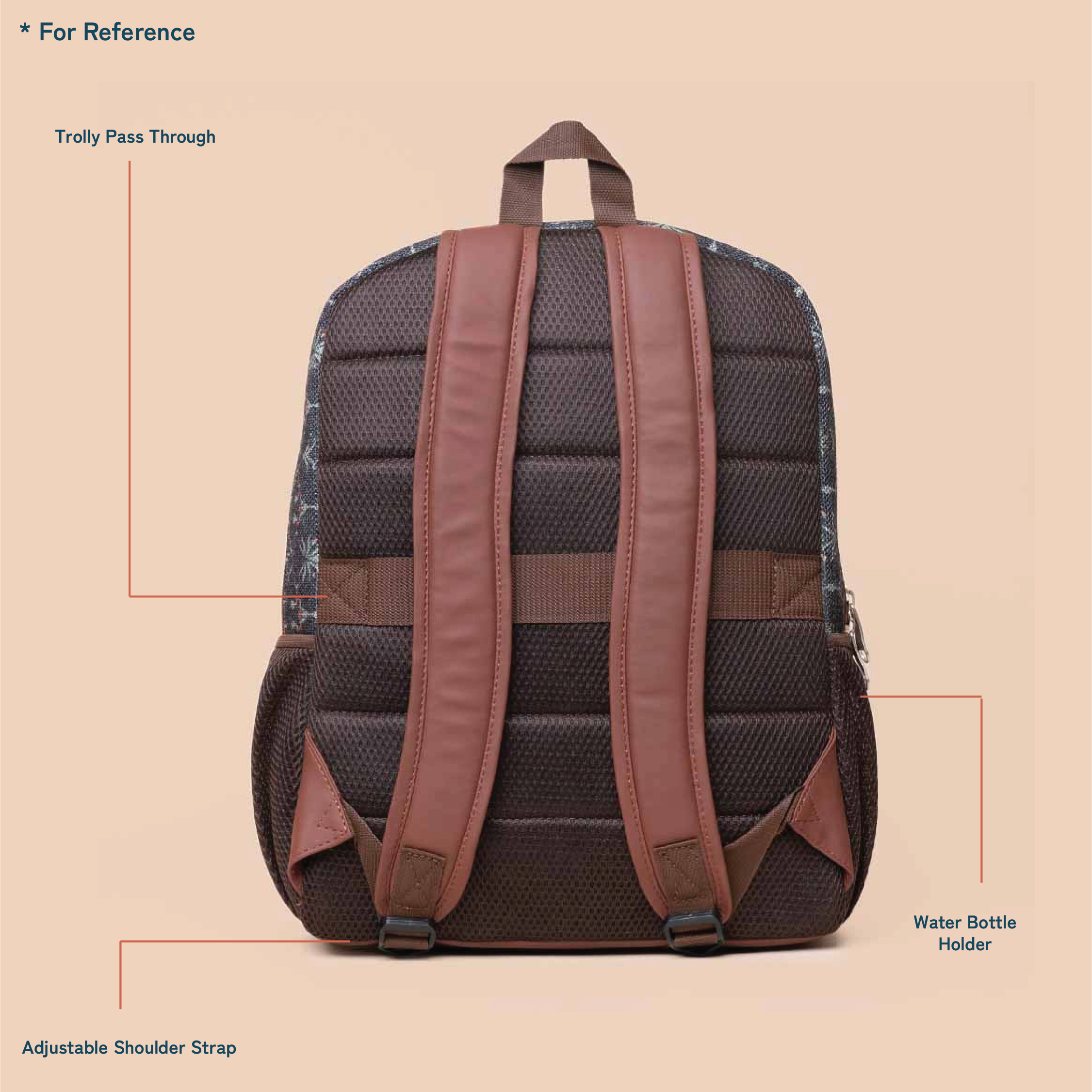 Mughal Motif Classic Backpack
