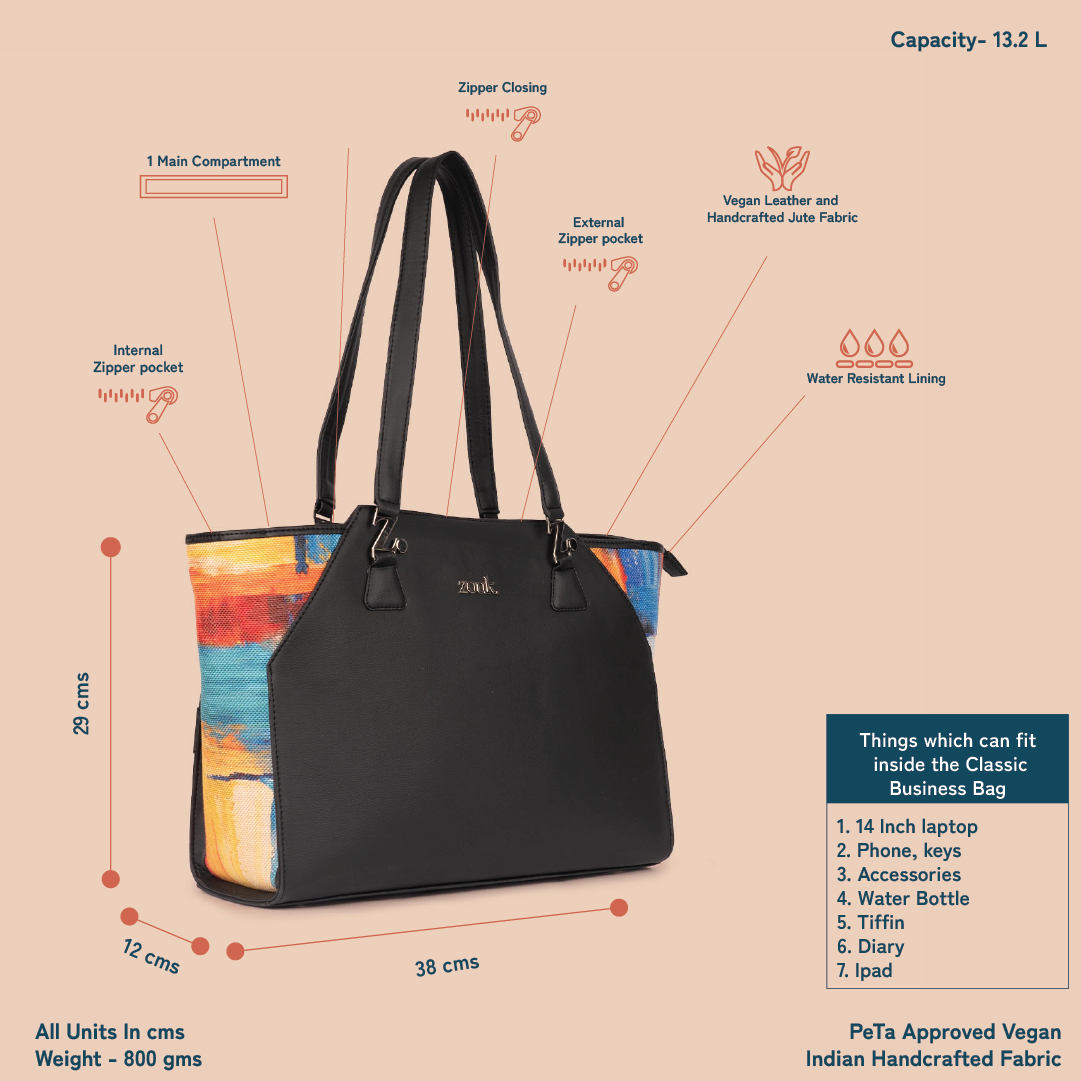 Abstract Amaze Classic Business Bag